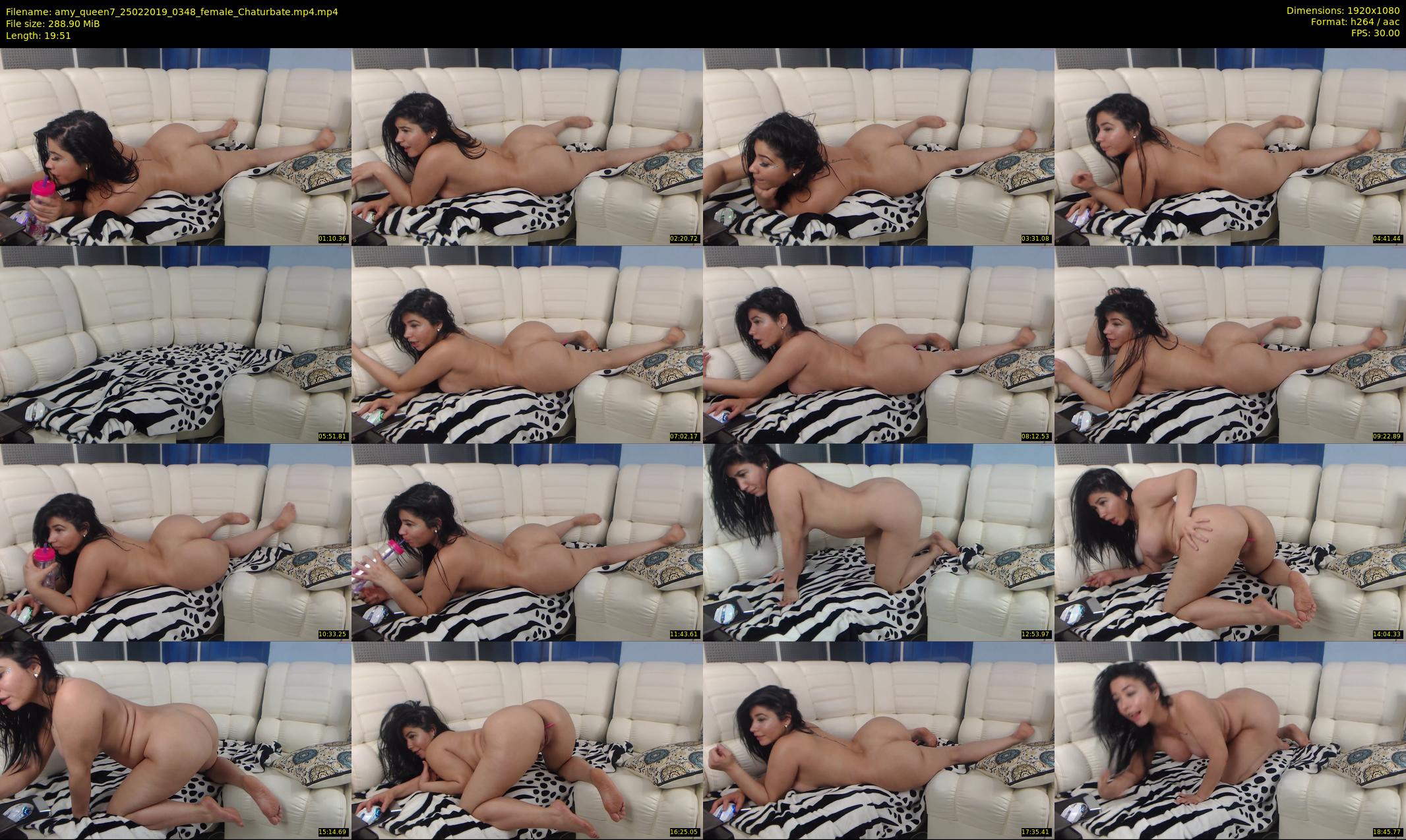 amy_queen7 — 20 minute Chaturbate female cam show recording, 1080p, Feb 25, 2019