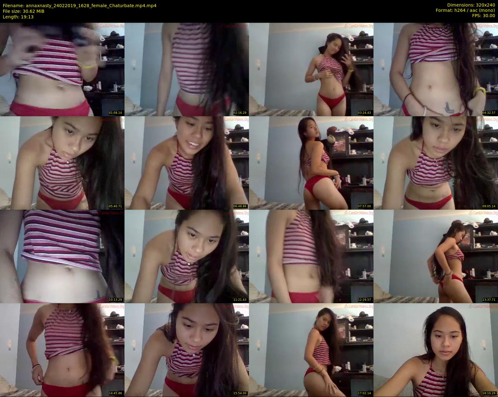 annaxnasty — 20 minute Chaturbate female cam show recording, SD, Feb 24, 2019