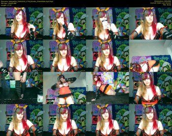 babyzelda — 28 minute Chaturbate female cam show recording, 480p, Feb 24, 2019