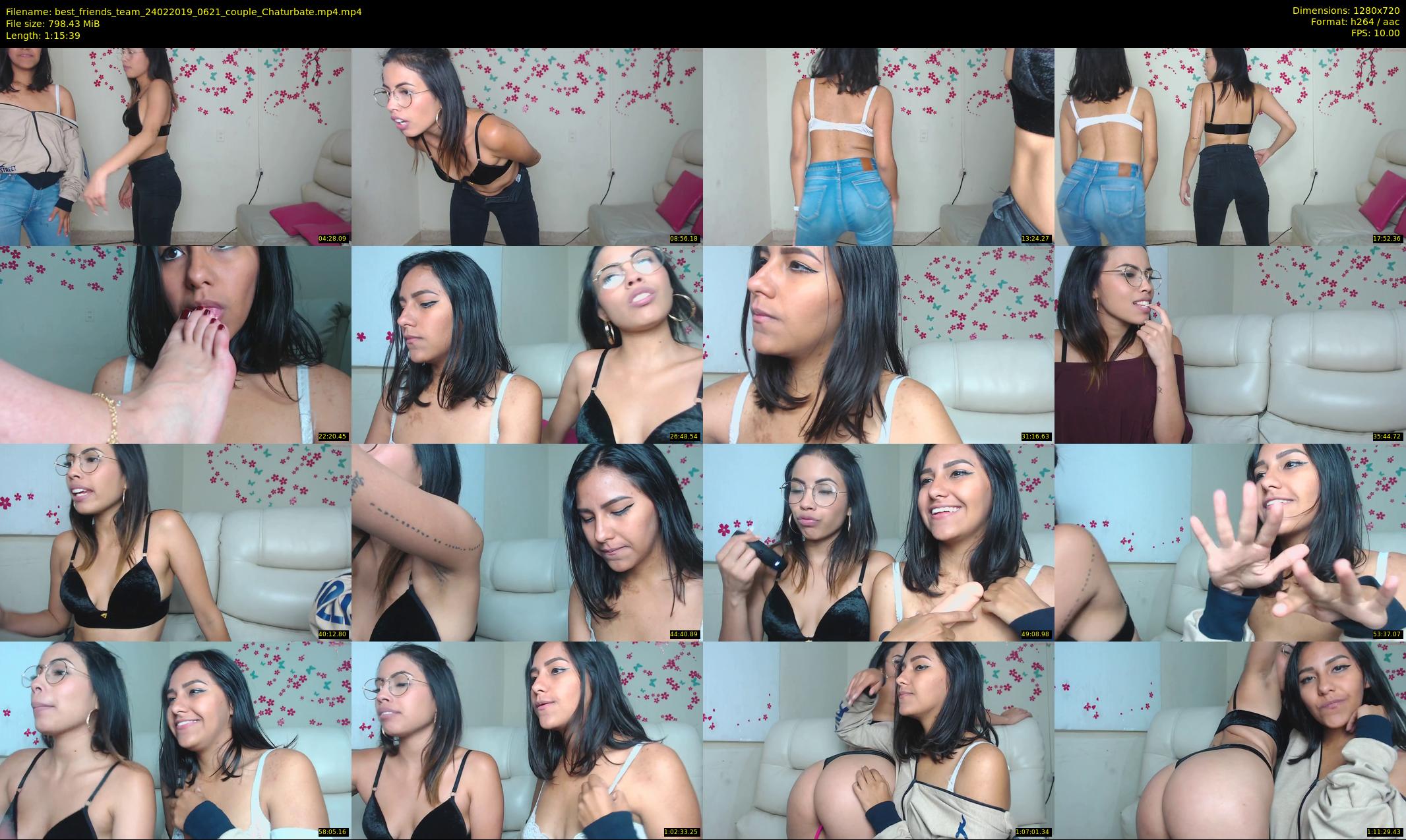 best_friends_team — 76 minute Chaturbate female cam show recording, 720p, Feb 24, 2019