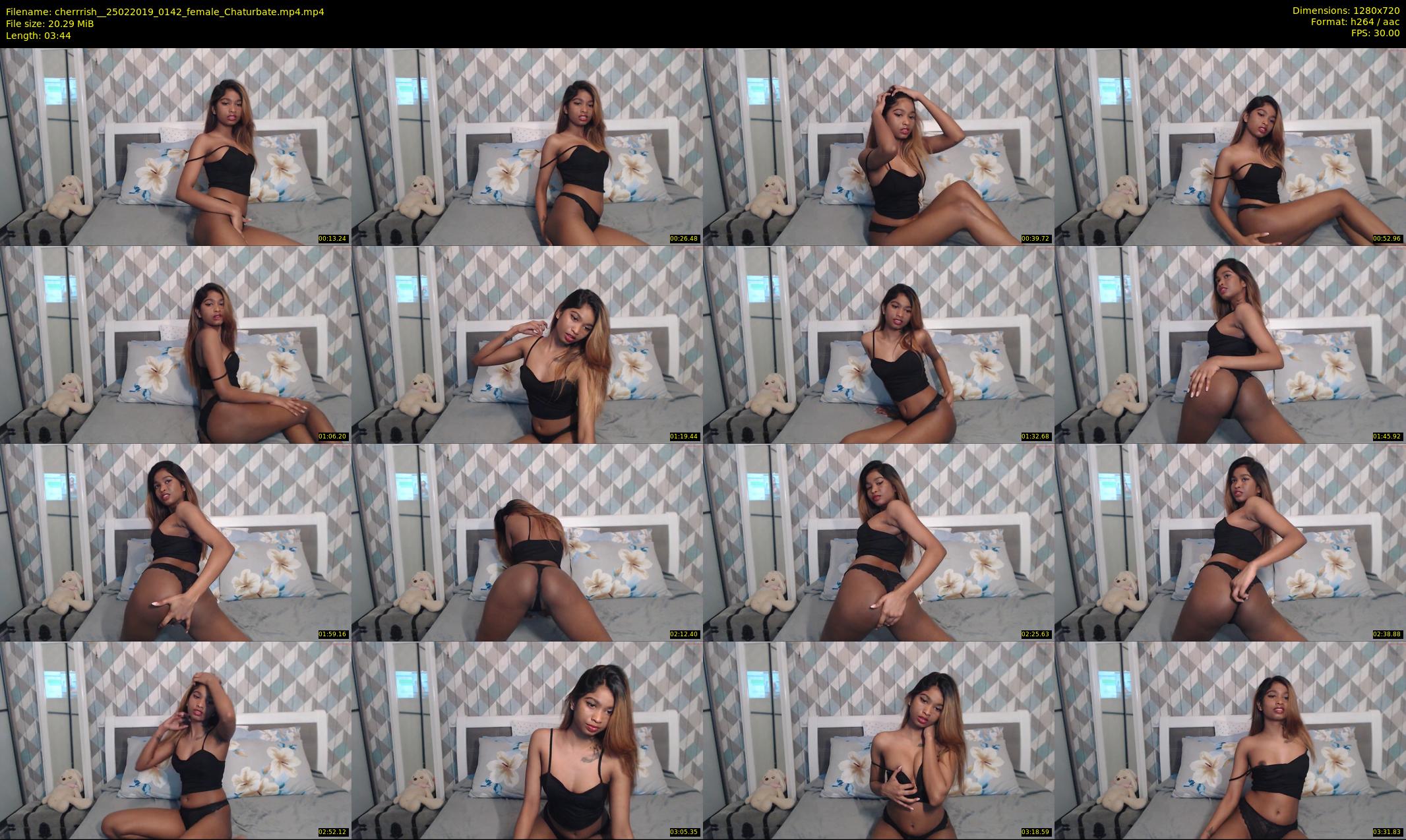 cherrrish_ — 4 minute Chaturbate female cam show recording, 720p, Feb 25, 2019