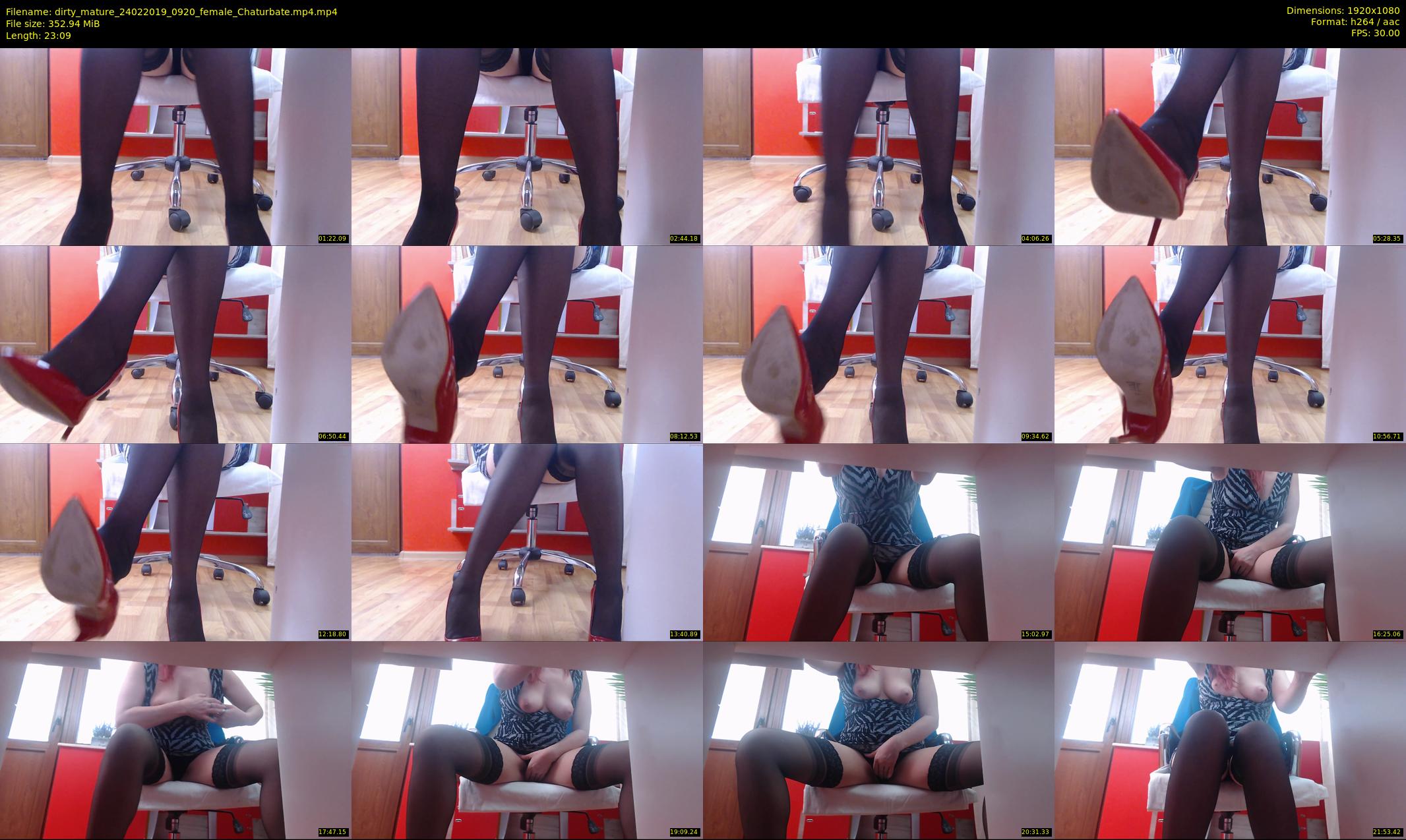 dirty_mature — 24 minute Chaturbate female cam show recording, 1080p, Feb 24, 2019