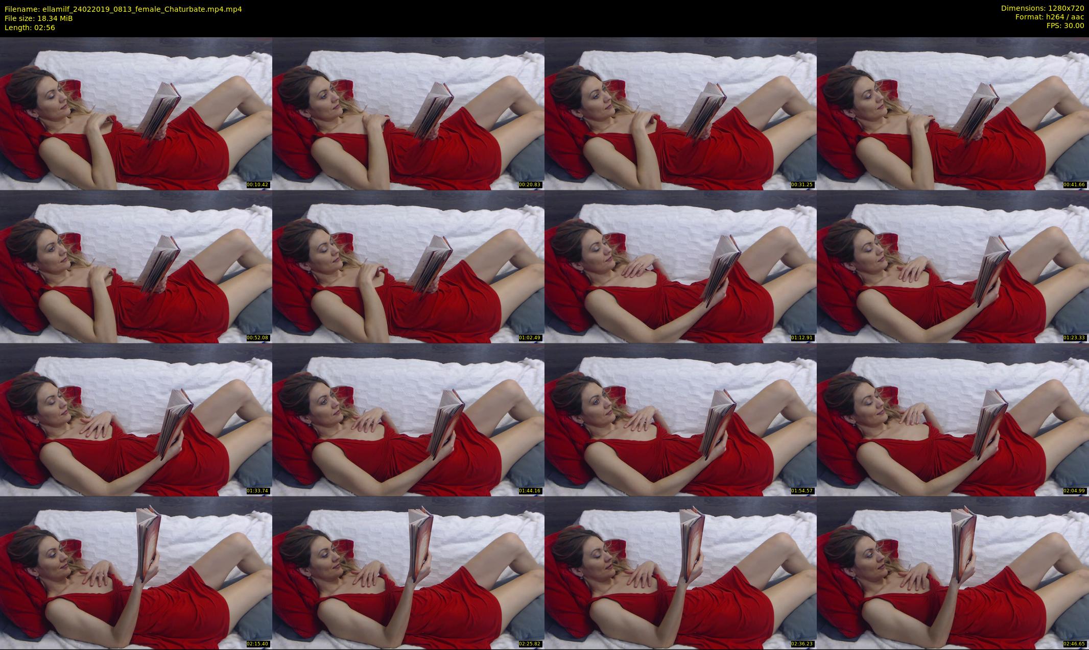 ellamilf — 3 minute Chaturbate female cam show recording, 720p, Feb 24, 2019