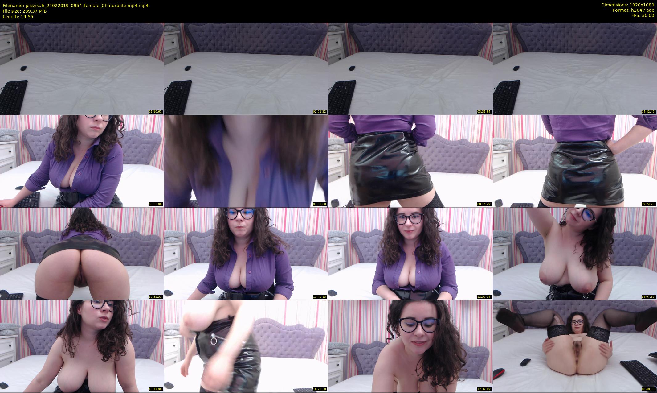 jessykah — 20 minute Chaturbate female cam show recording, 1080p, Feb 24, 2019