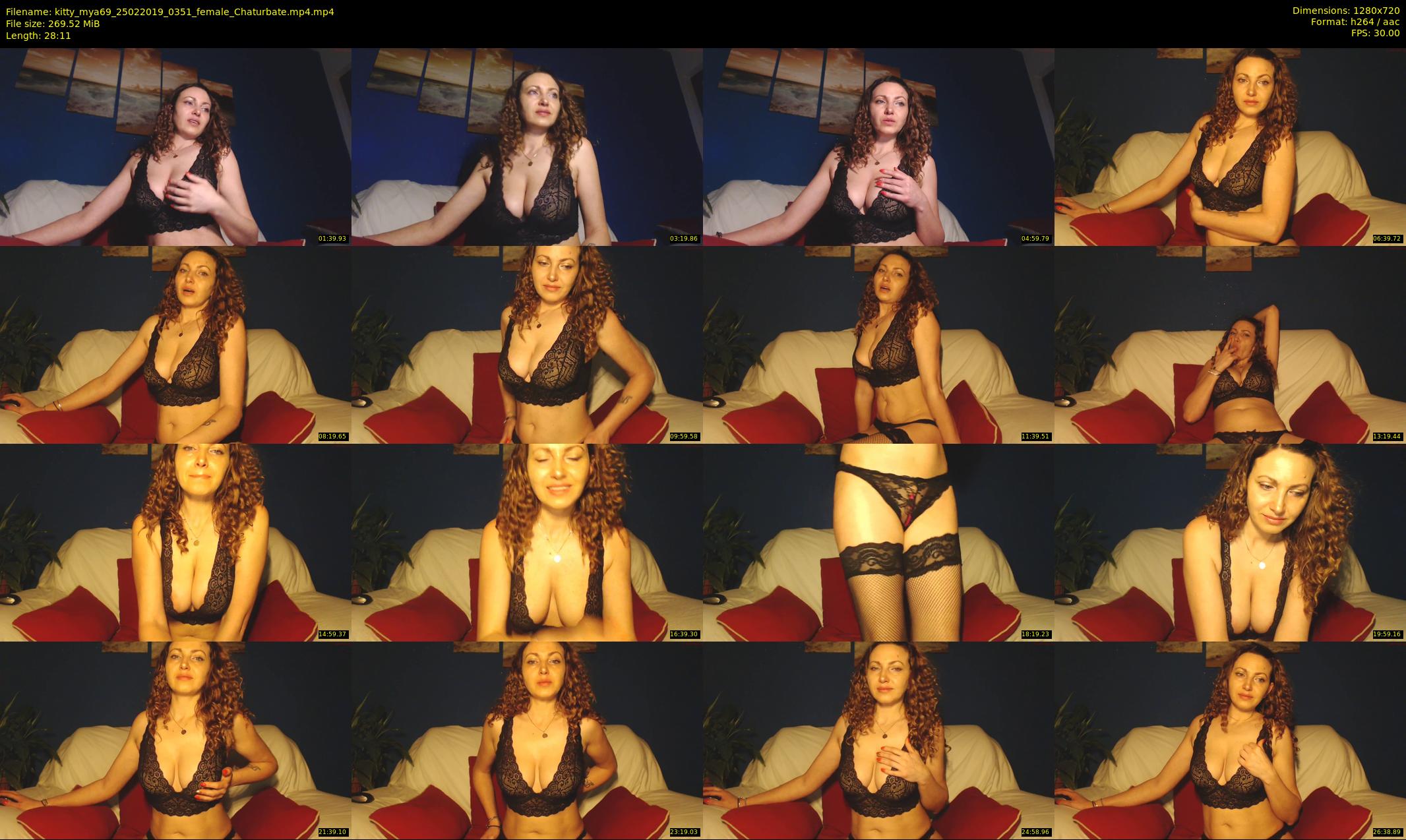 kitty_mya69 — 29 minute Chaturbate female cam show recording, 720p, Feb 25, 2019