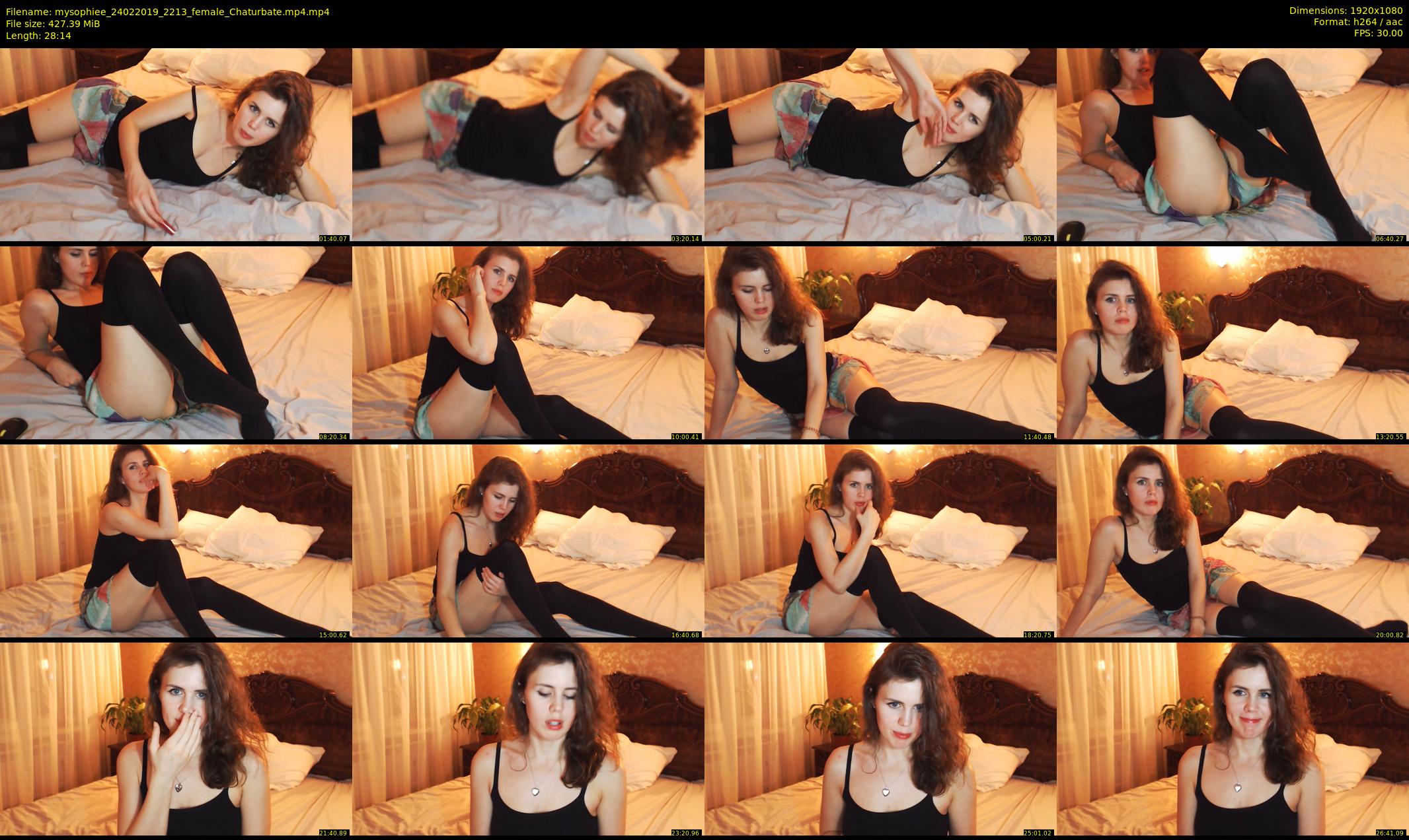 mysophiee — 29 minute Chaturbate female cam show recording, 1080p, Feb 24, 2019