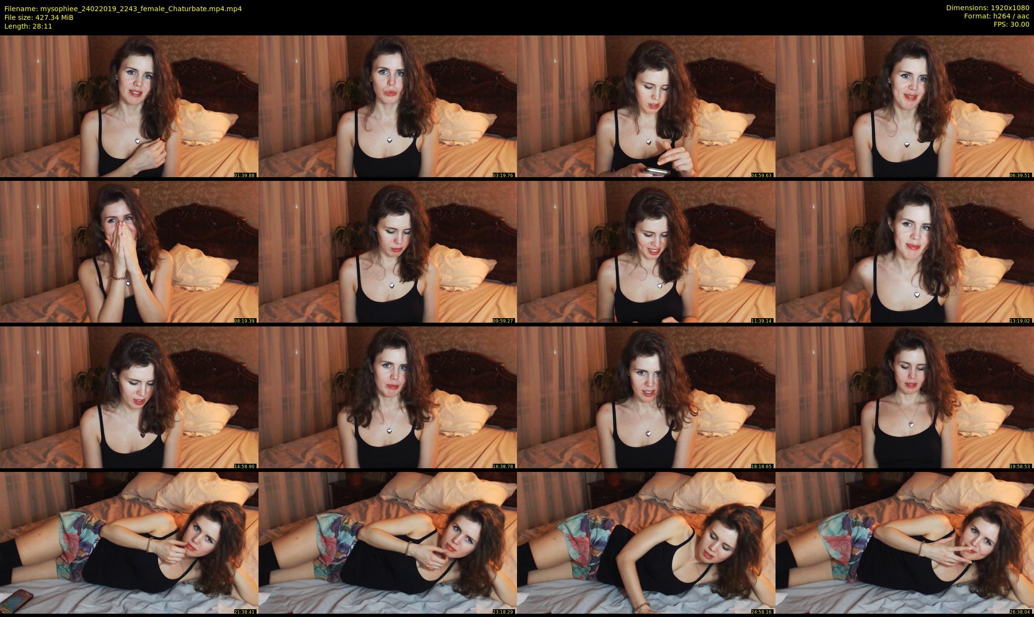 mysophiee — 29 minute Chaturbate female cam show recording, 1080p, Feb 24, 2019