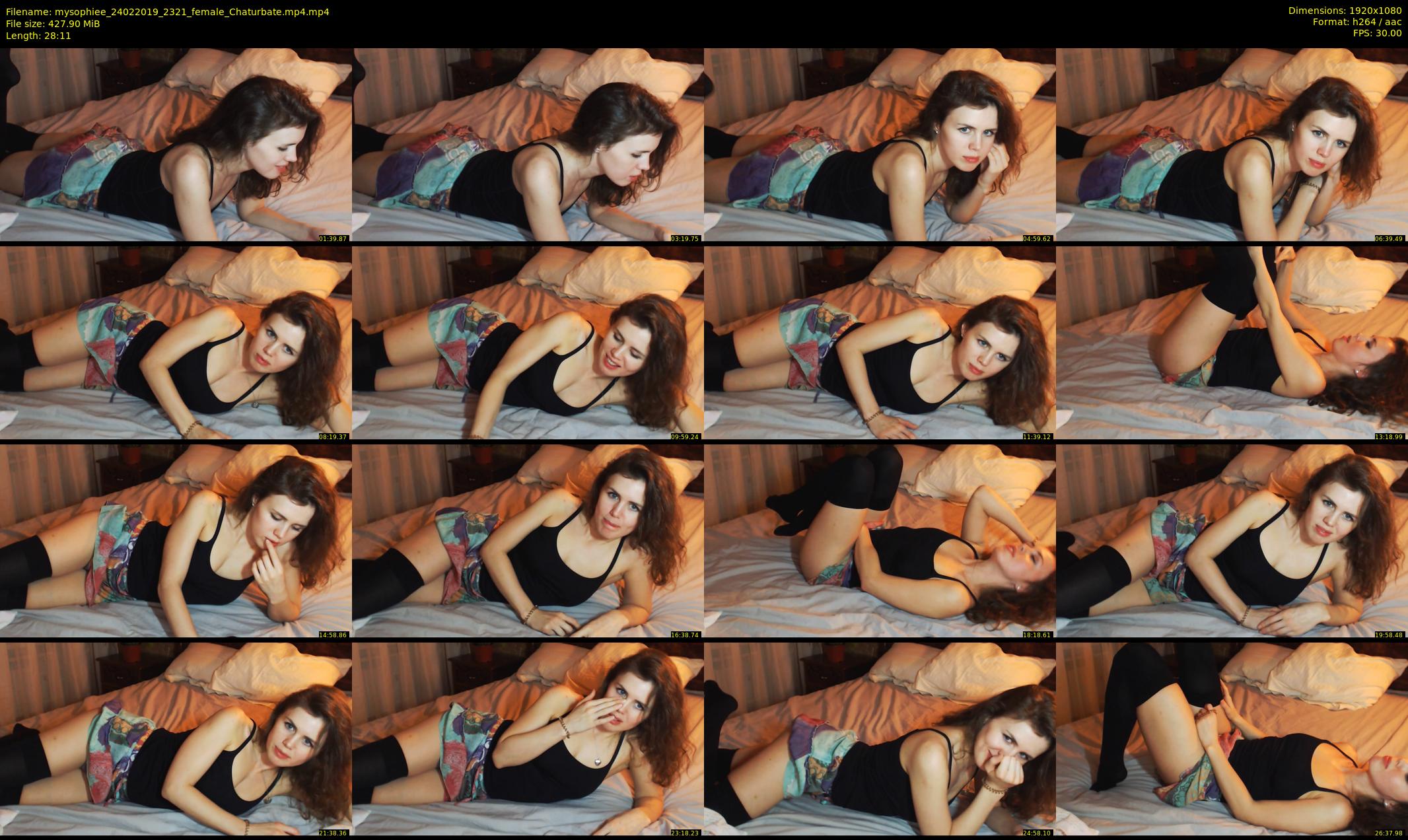 mysophiee — 29 minute Chaturbate female cam show recording, 1080p, Feb 24, 2019