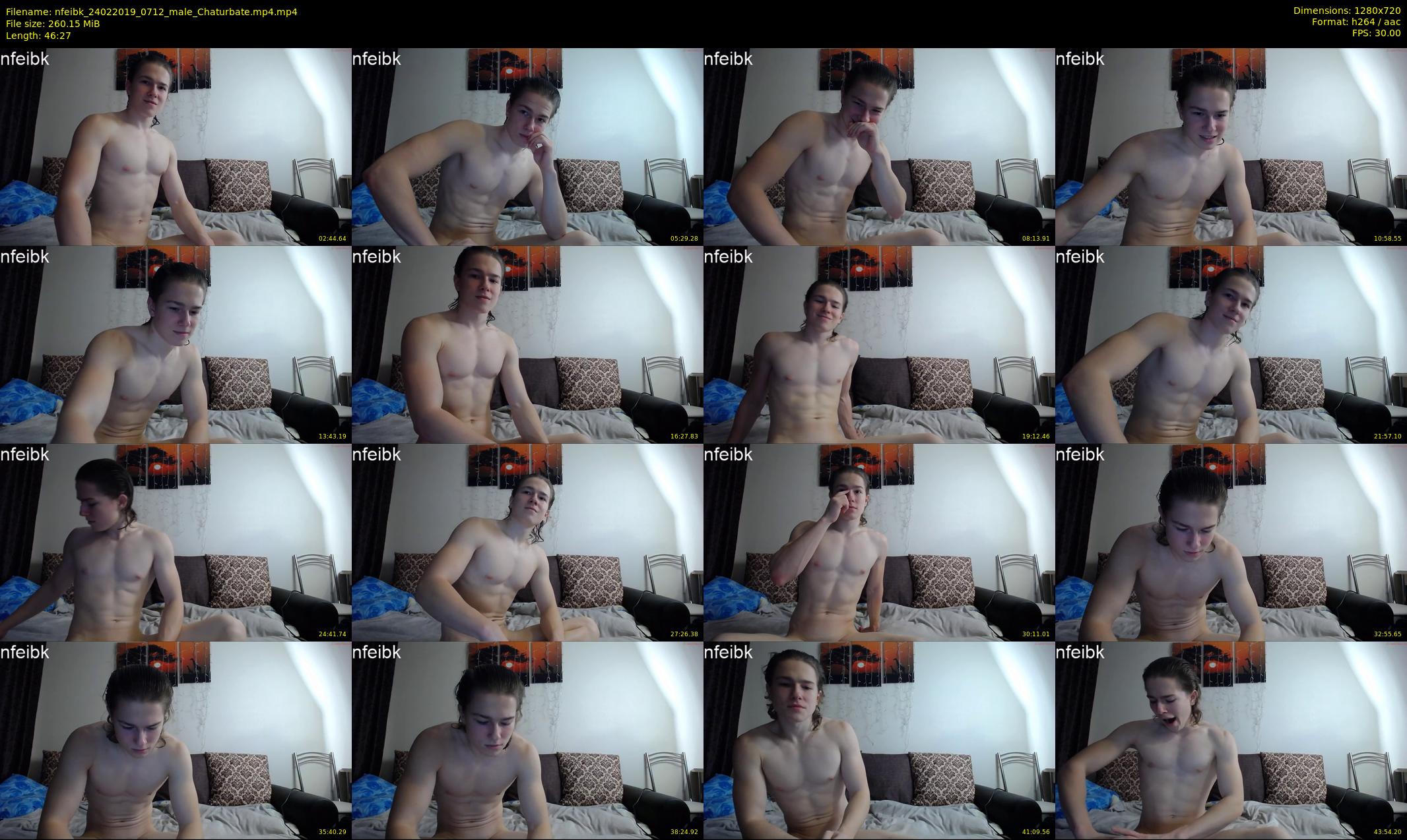 nfeibk — 47 minute Chaturbate male cam show recording, 720p, Feb 24, 2019