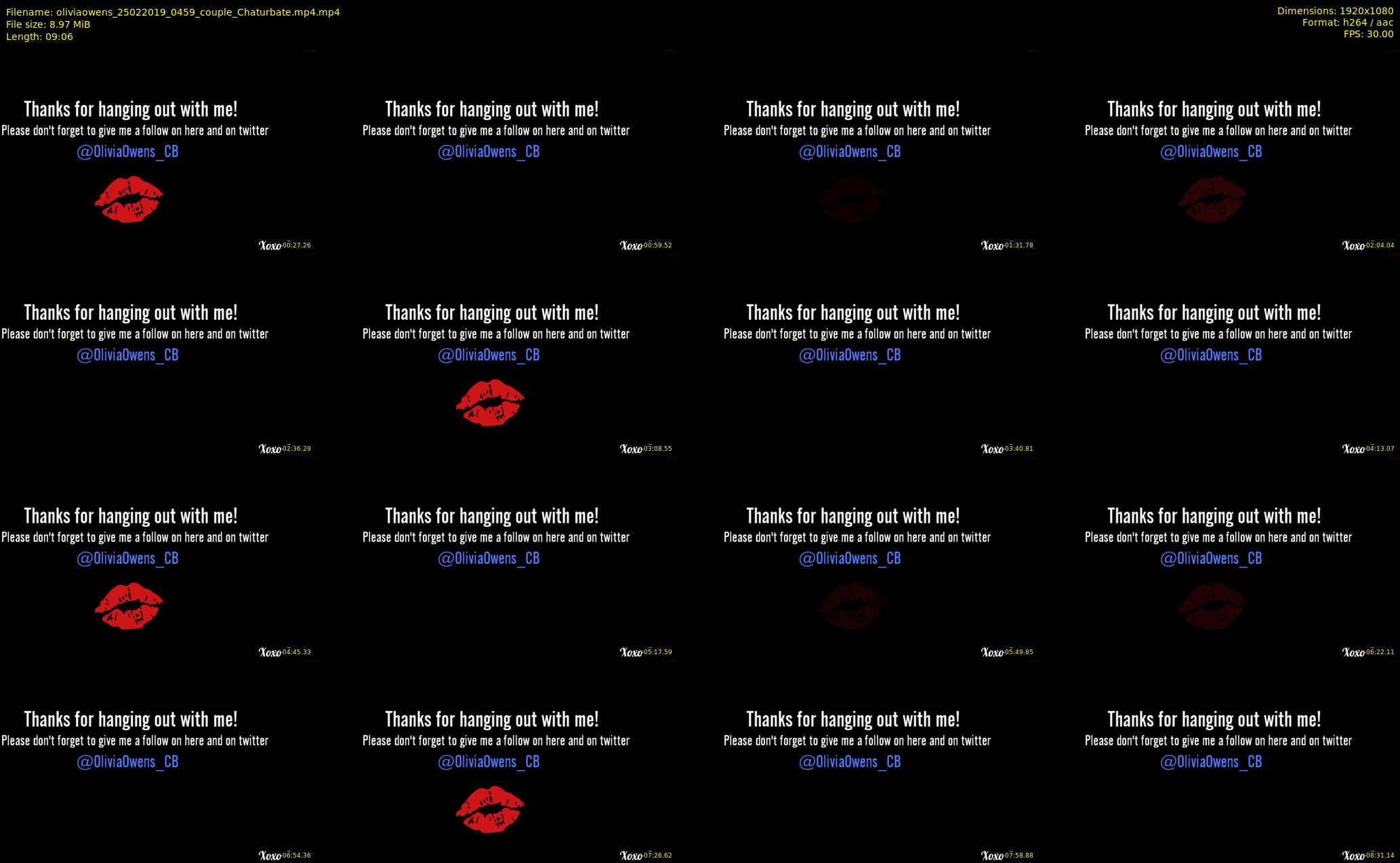 oliviaowens — 10 minute Chaturbate female cam show recording, 1080p, Feb 25, 2019