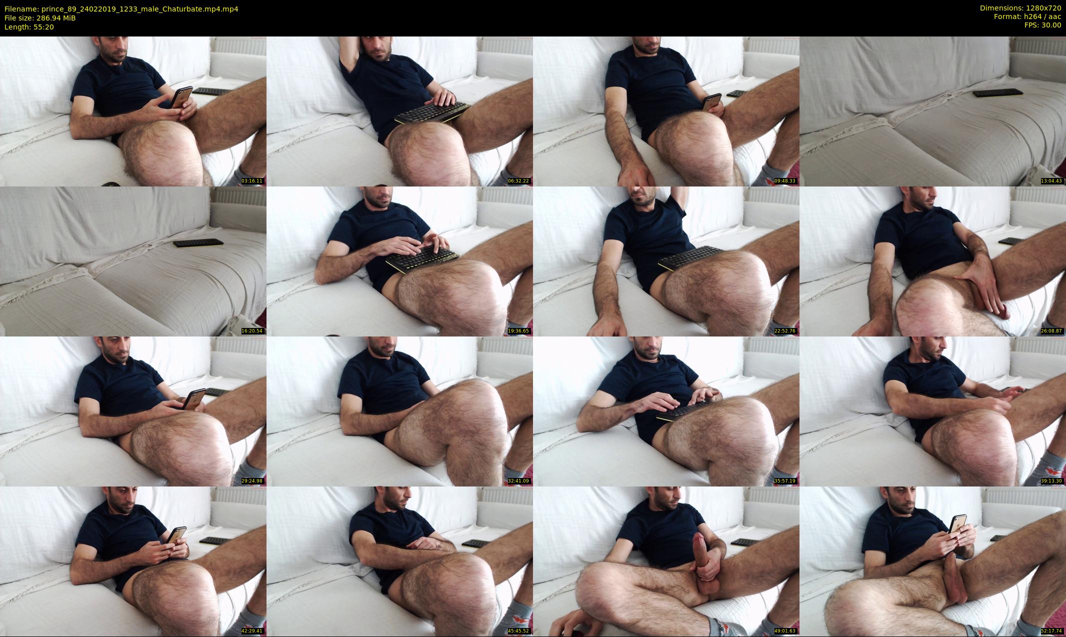 prince_89 — 56 minute Chaturbate male cam show recording, 720p, Feb 24, 2019