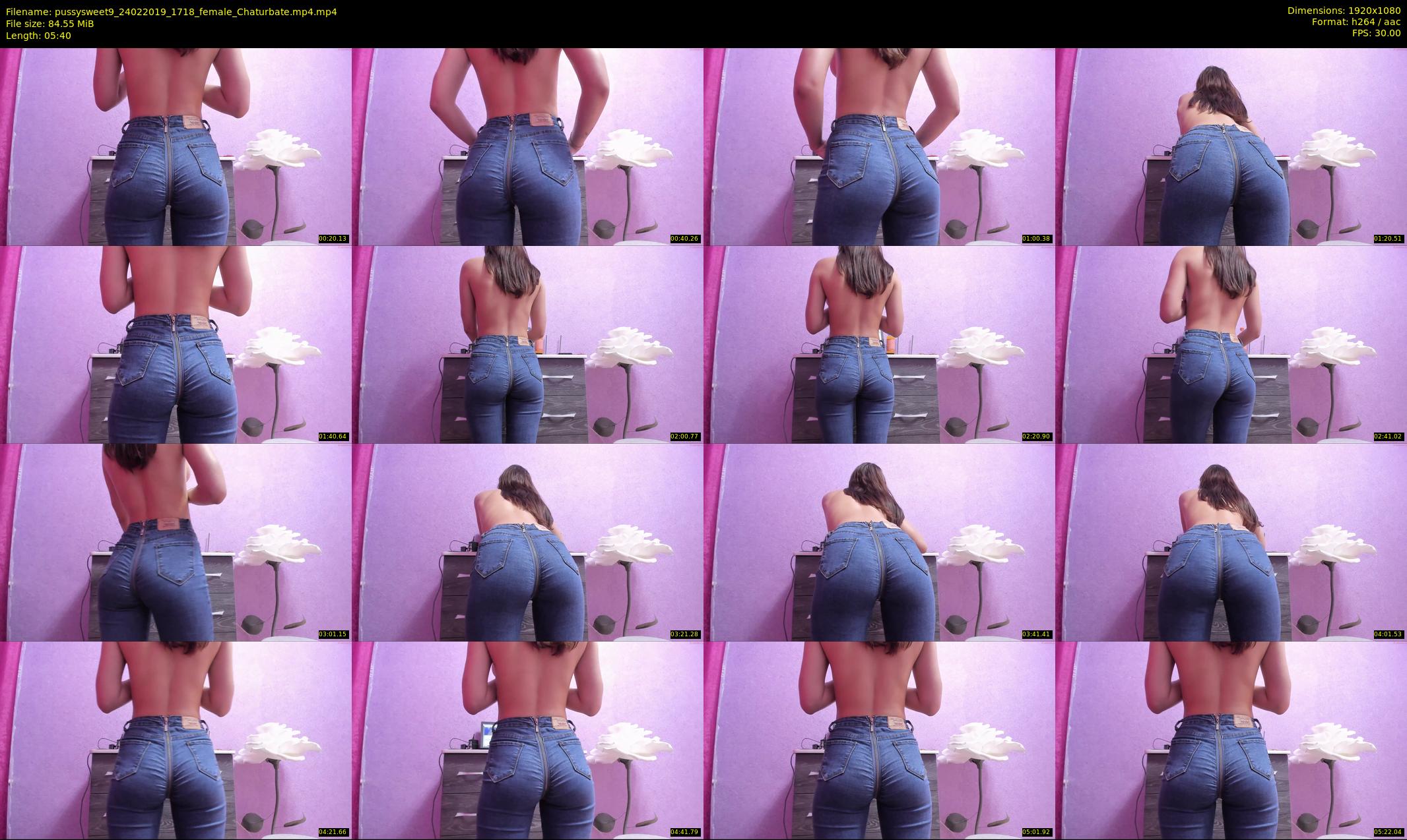 pussysweet9 — 6 minute Chaturbate female cam show recording, 1080p, Feb 24, 2019