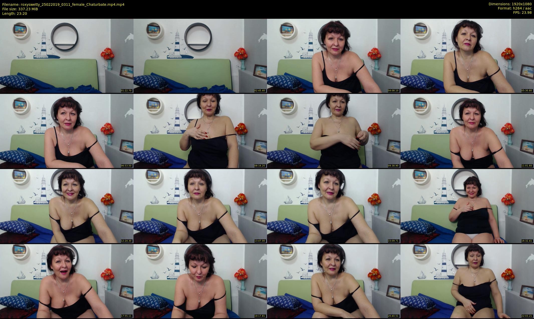 roxyswetty — 24 minute Chaturbate female cam show recording, 1080p, Feb 25, 2019