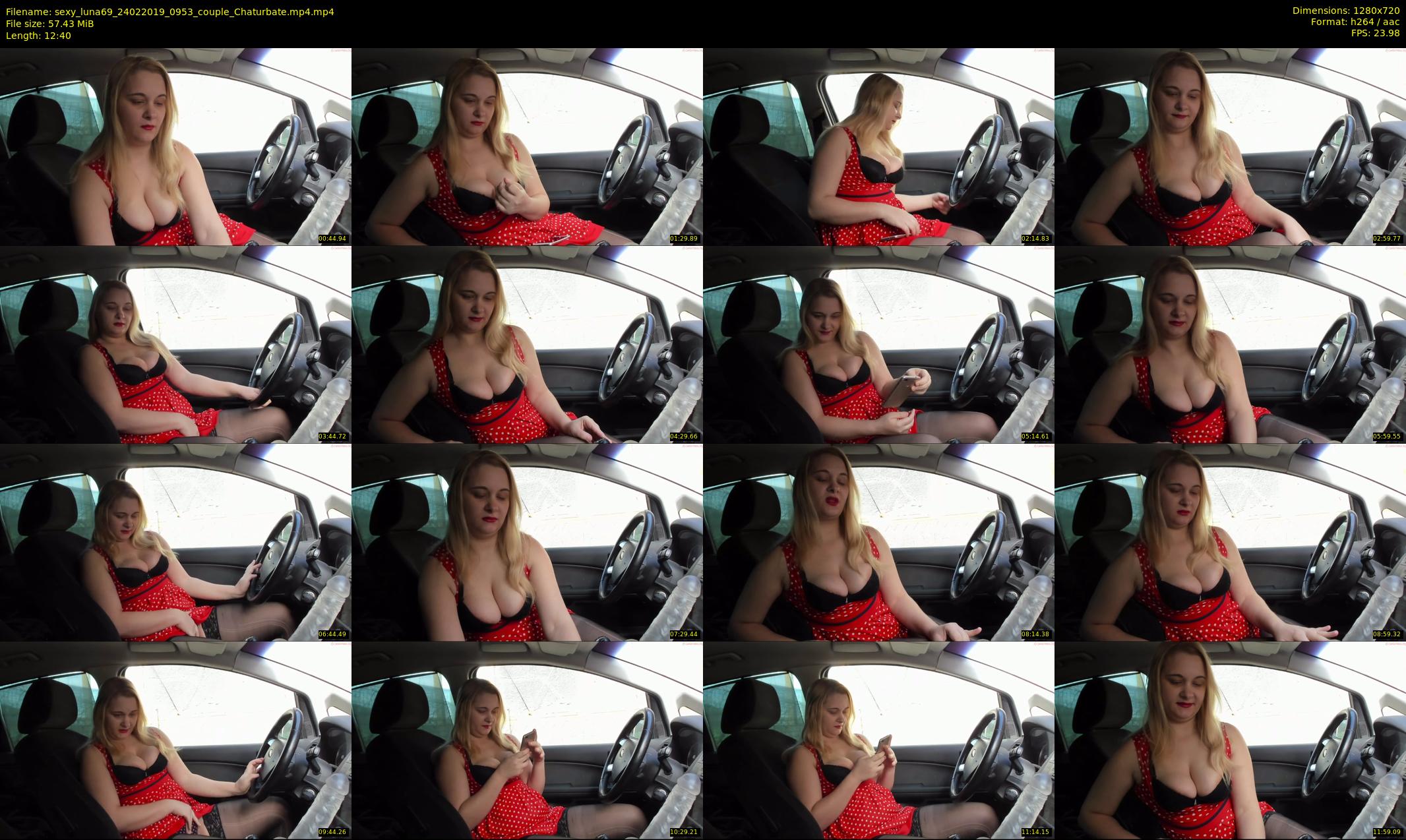 sexy_luna69 — 13 minute Chaturbate couple cam show recording, 720p, Feb 24, 2019