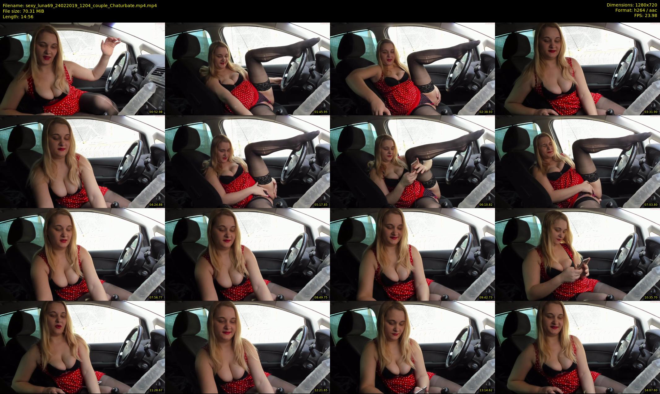 sexy_luna69 — 15 minute Chaturbate couple cam show recording, 720p, Feb 24, 2019
