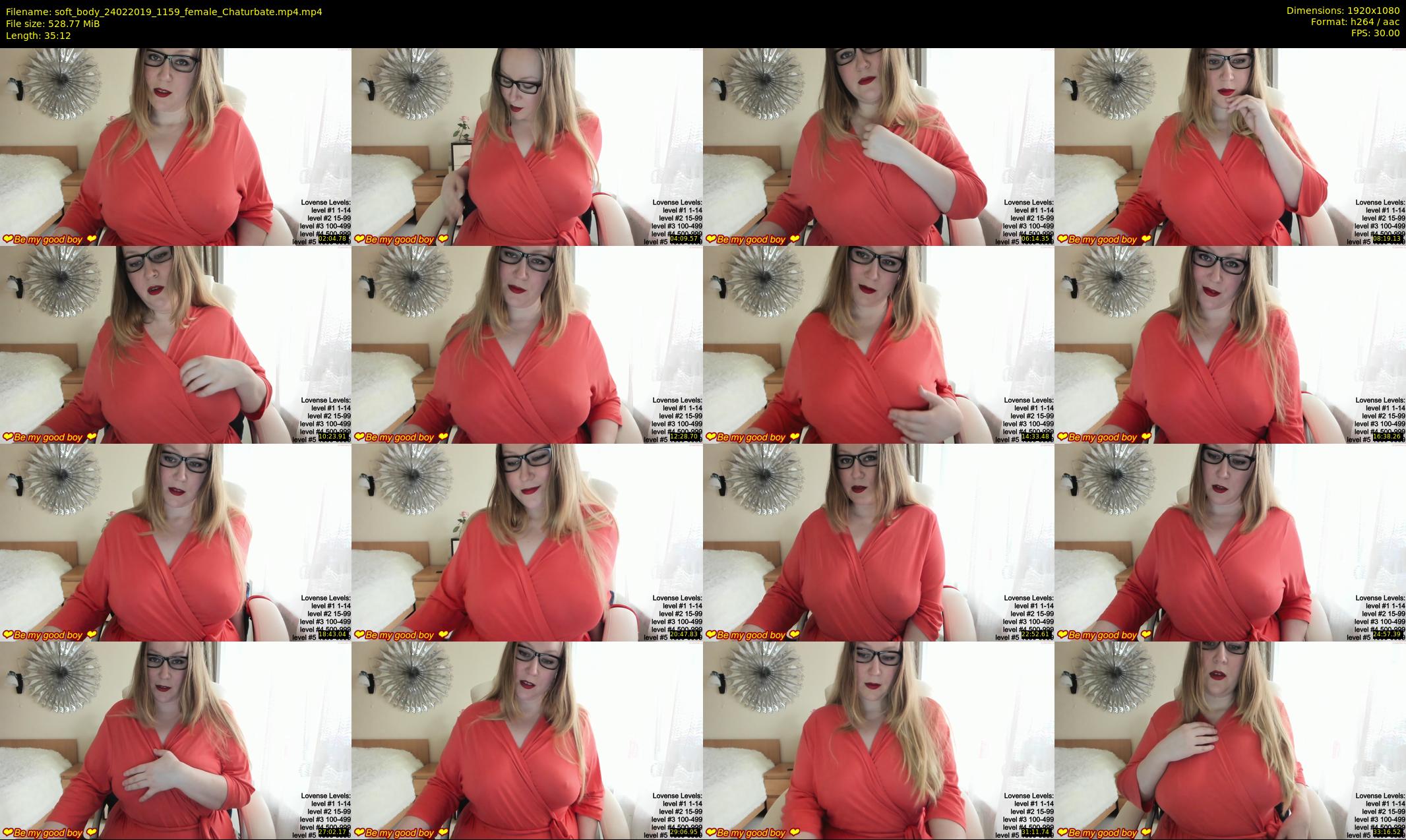 soft_body — 36 minute Chaturbate female cam show recording, 1080p, Feb 24, 2019
