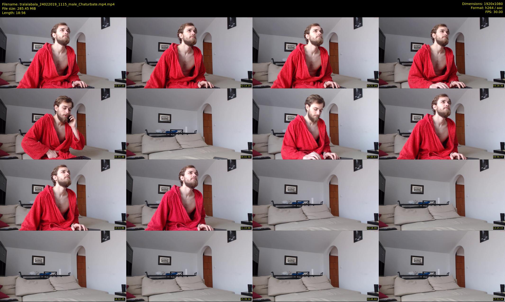 tralalabala — 19 minute Chaturbate male cam show recording, 1080p, Feb 24, 2019