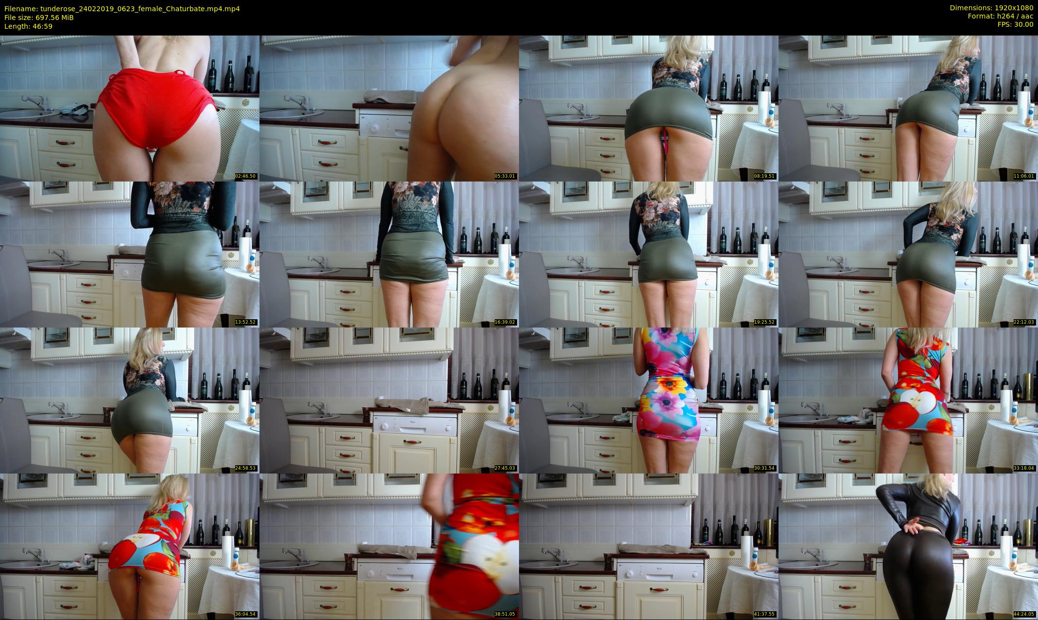 tunderose — 47 minute Chaturbate female cam show recording, 1080p, Feb 24, 2019