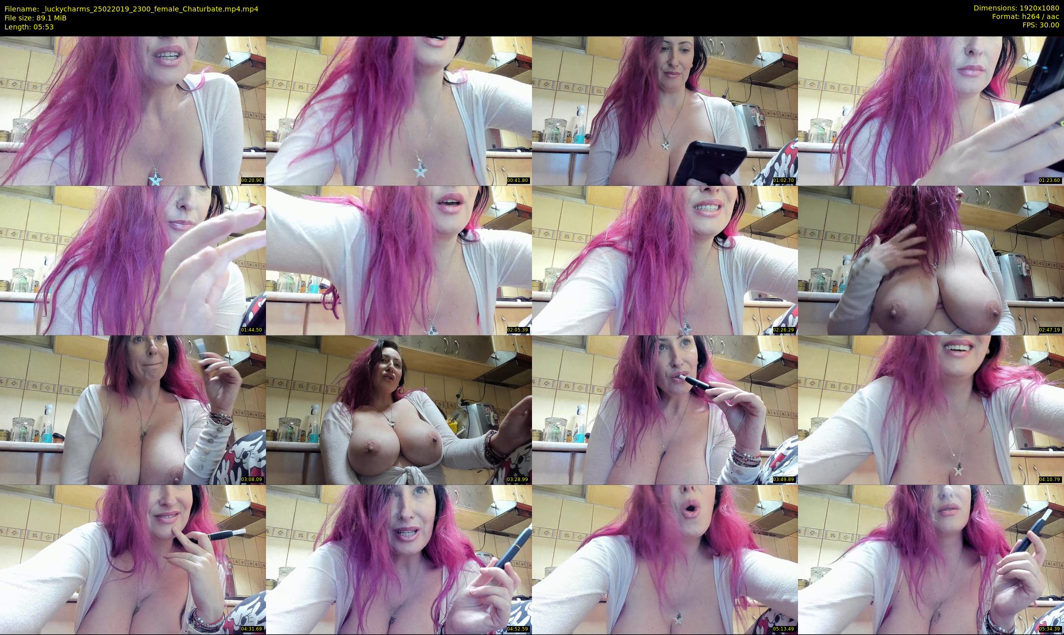 _luckycharms — 6 minute Chaturbate female cam show recording, 1080p, Feb 25, 2019
