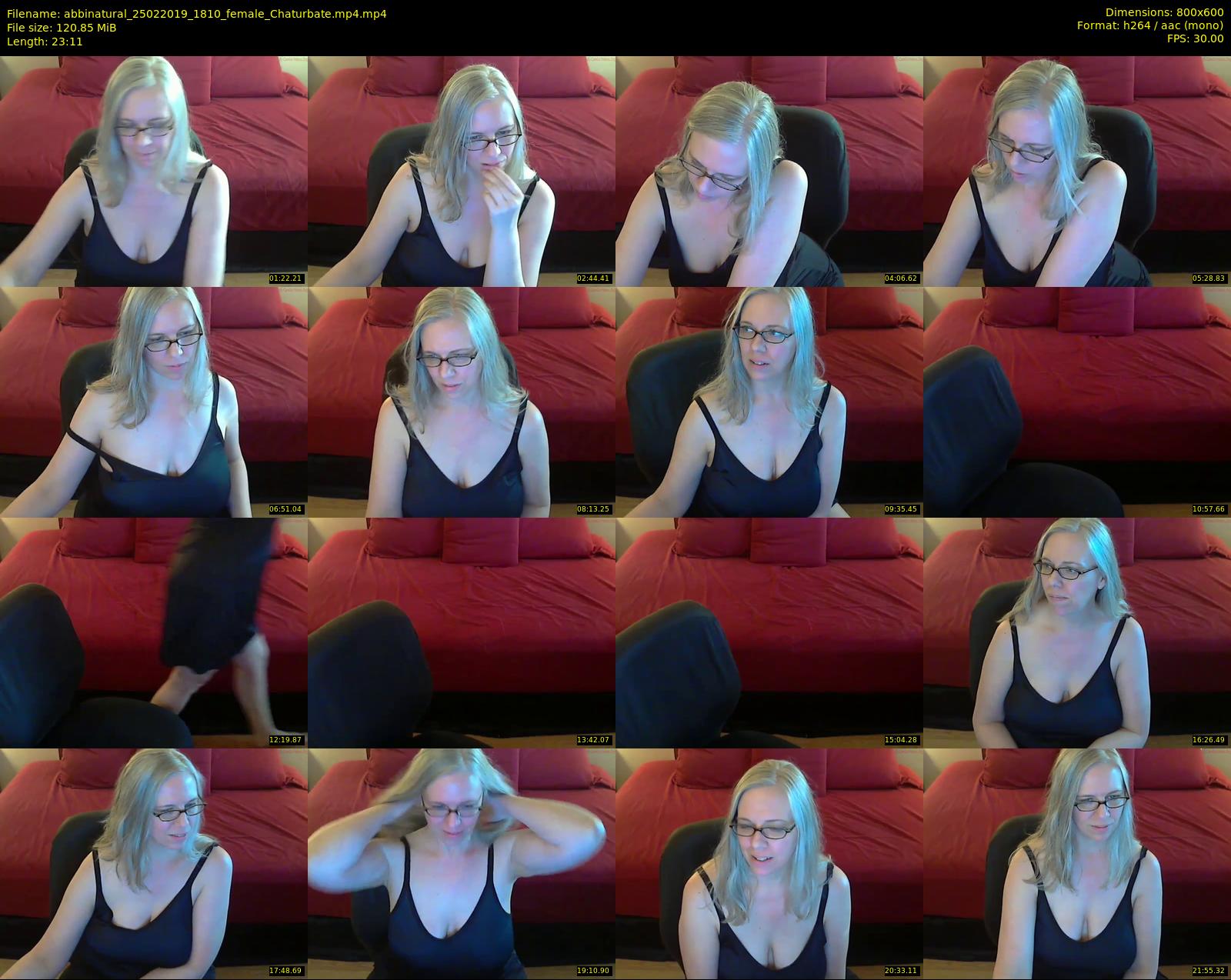 abbinatural — 24 minute Chaturbate female cam show recording, 480p, Feb 25, 2019