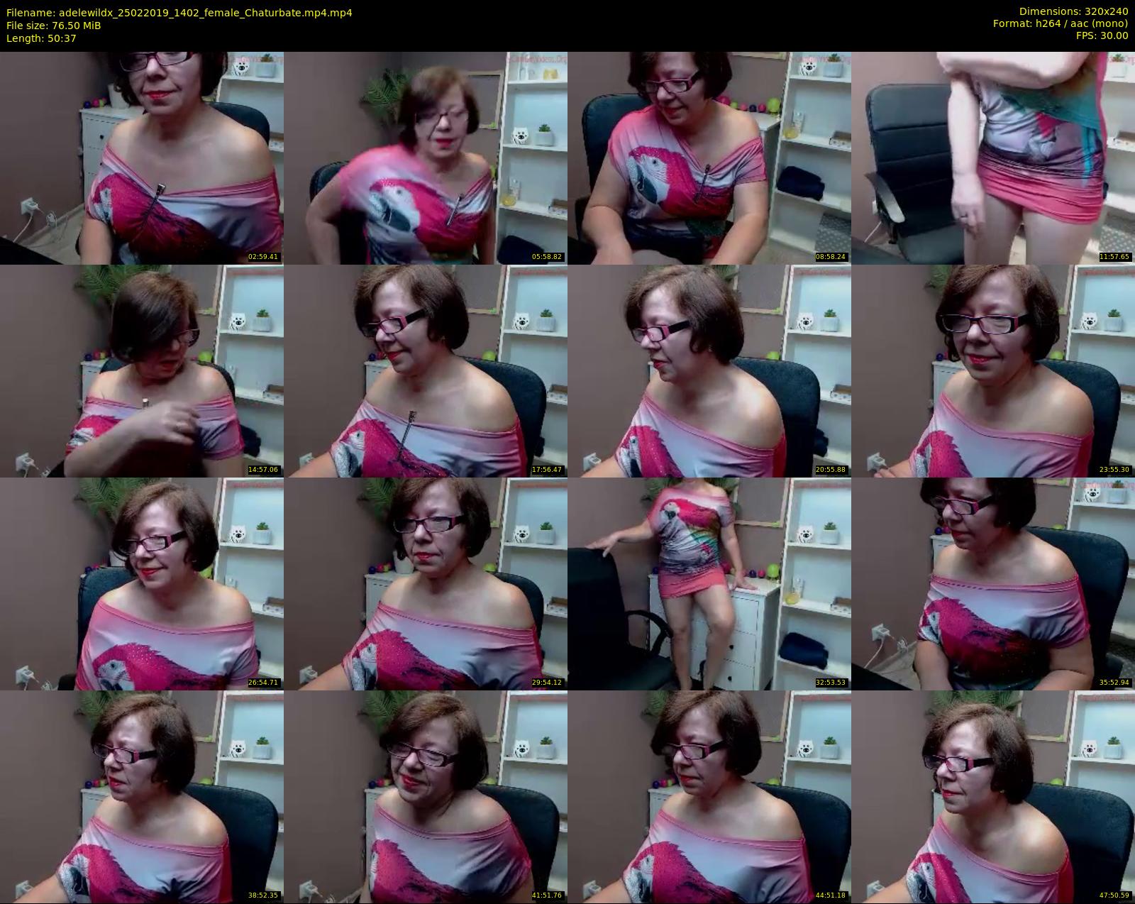 adelewildx — 51 minute Chaturbate female cam show recording, SD, Feb 25, 2019