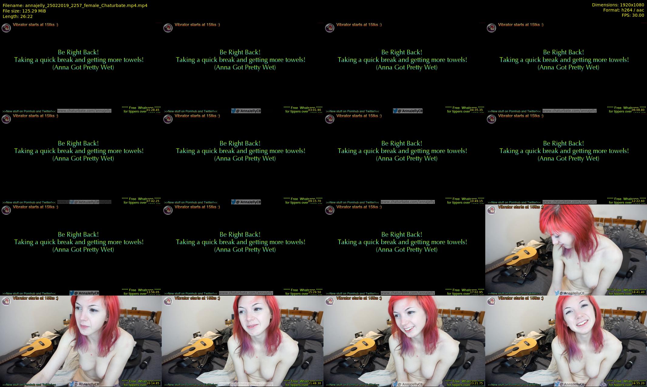 annajelly — 27 minute Chaturbate couple cam show recording, 1080p, Feb 25, 2019
