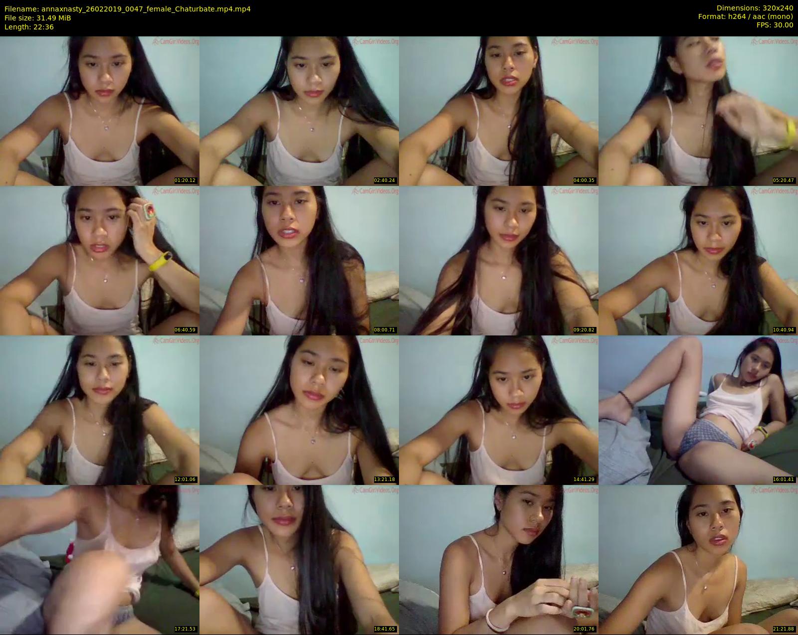 annaxnasty — 23 minute Chaturbate female cam show recording, SD, Feb 26, 2019