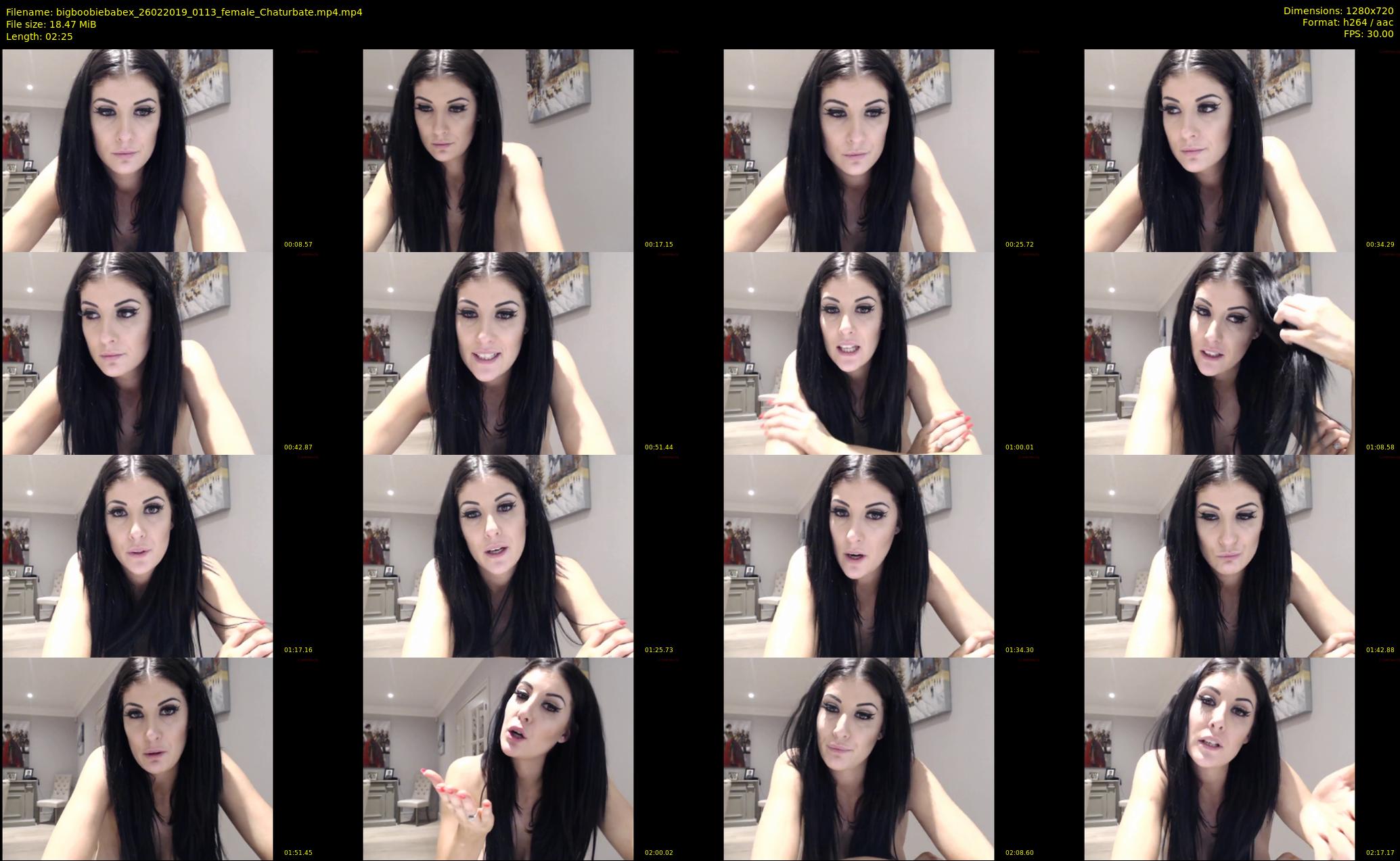 bigboobiebabex — 3 minute Chaturbate female cam show recording, 720p, Feb 26, 2019
