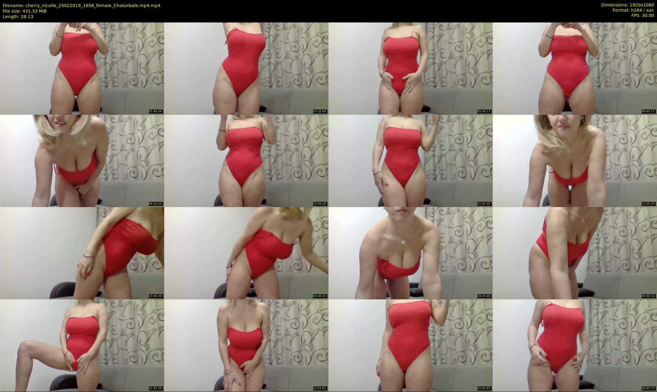 cherry_nicolle — 29 minute Chaturbate female cam show recording, 1080p, Feb 25, 2019