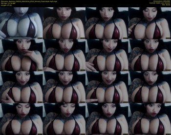 darknes_lilith18 — 8 minute Chaturbate female cam show recording, 480p, Feb 26, 2019