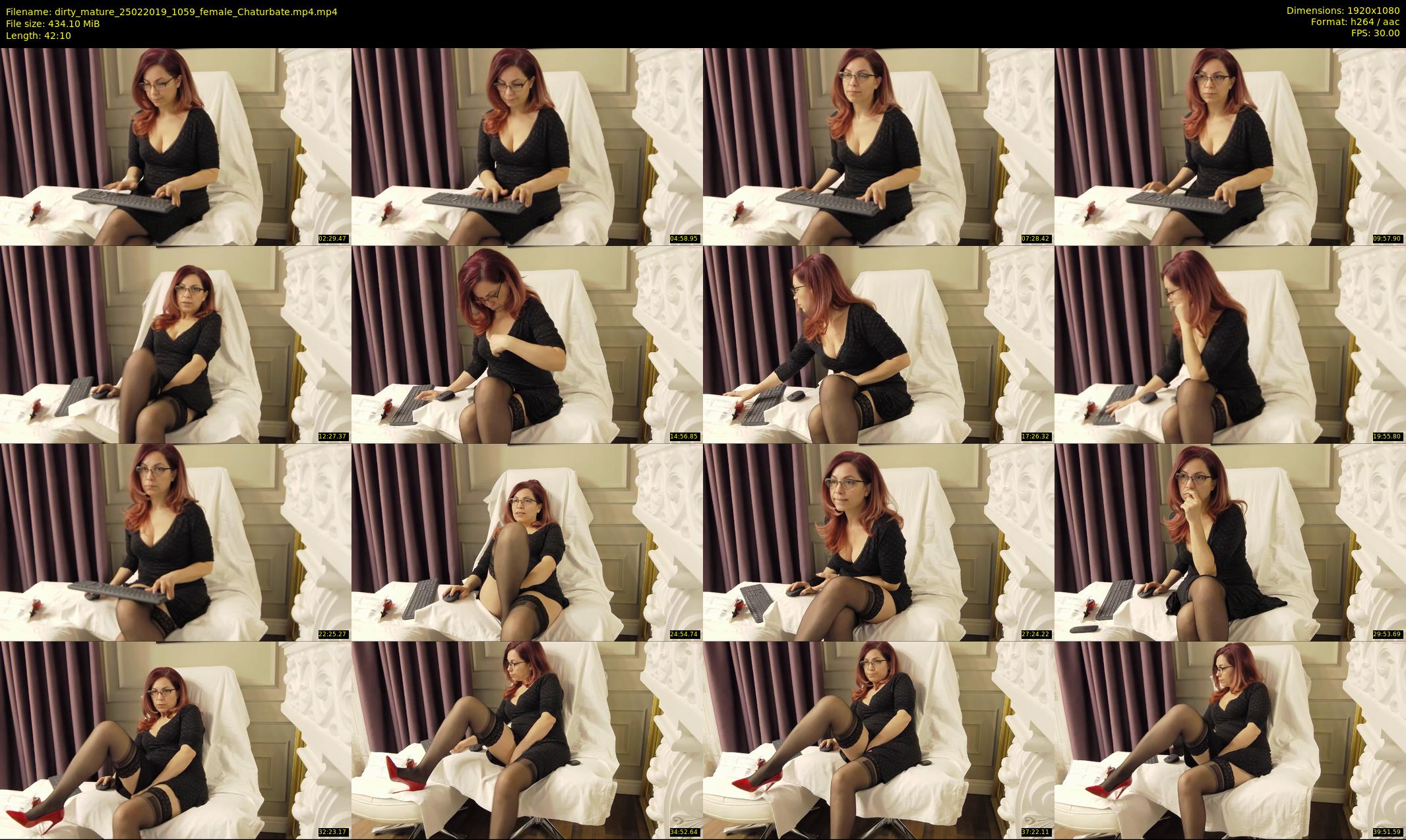 dirty_mature — 43 minute Chaturbate female cam show recording, 1080p, Feb 25, 2019