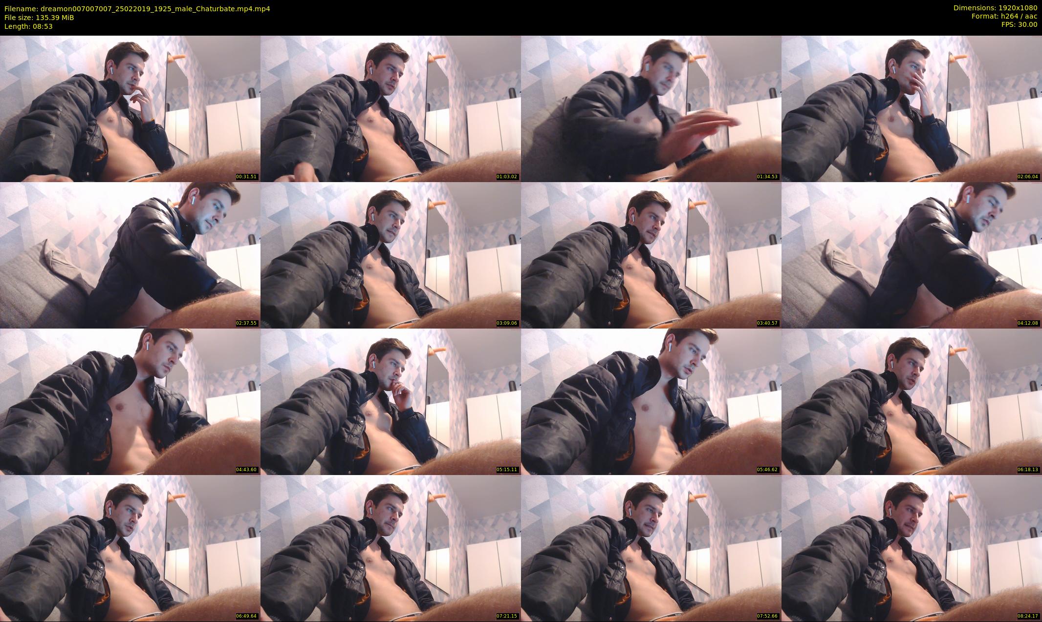 dreamon007007007 — 9 minute Chaturbate male cam show recording, 1080p, Feb 25, 2019