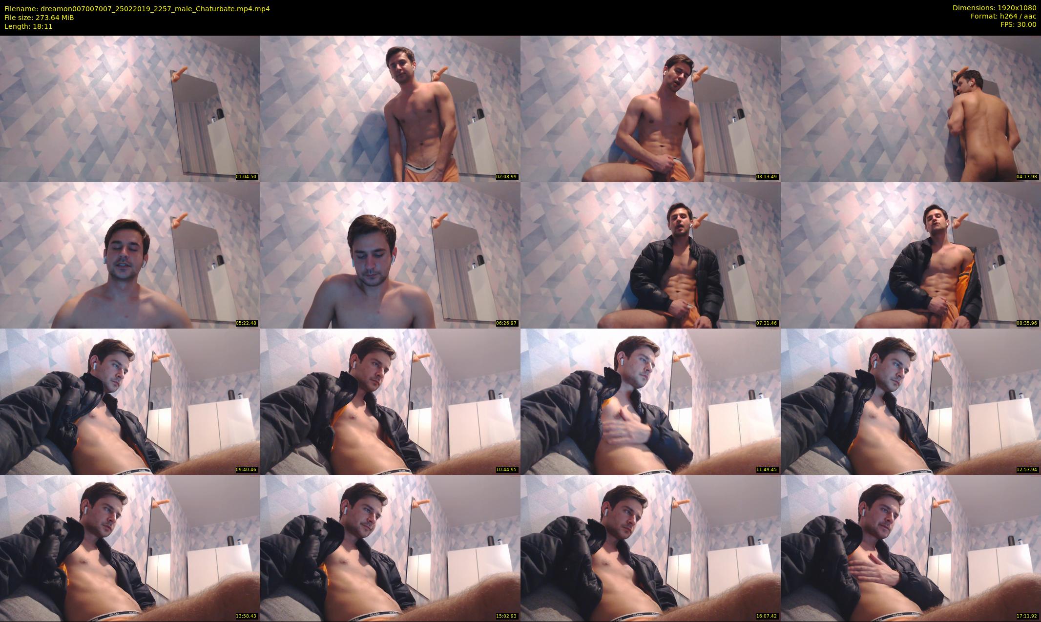 dreamon007007007 — 19 minute Chaturbate male cam show recording, 1080p, Feb 25, 2019