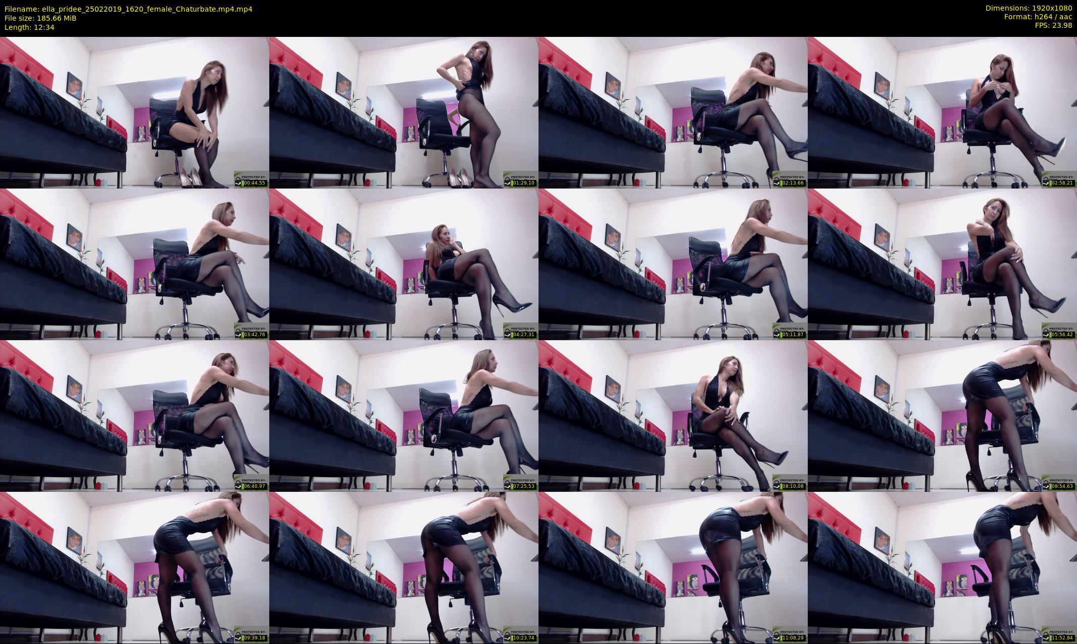 ella_pridee — 13 minute Chaturbate female cam show recording, 1080p, Feb 25, 2019