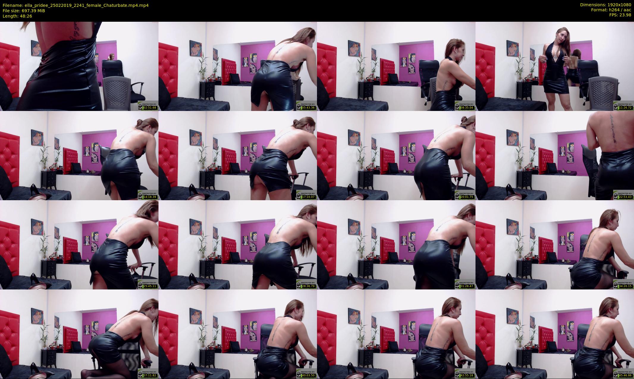 ella_pridee — 49 minute Chaturbate female cam show recording, 1080p, Feb 25, 2019