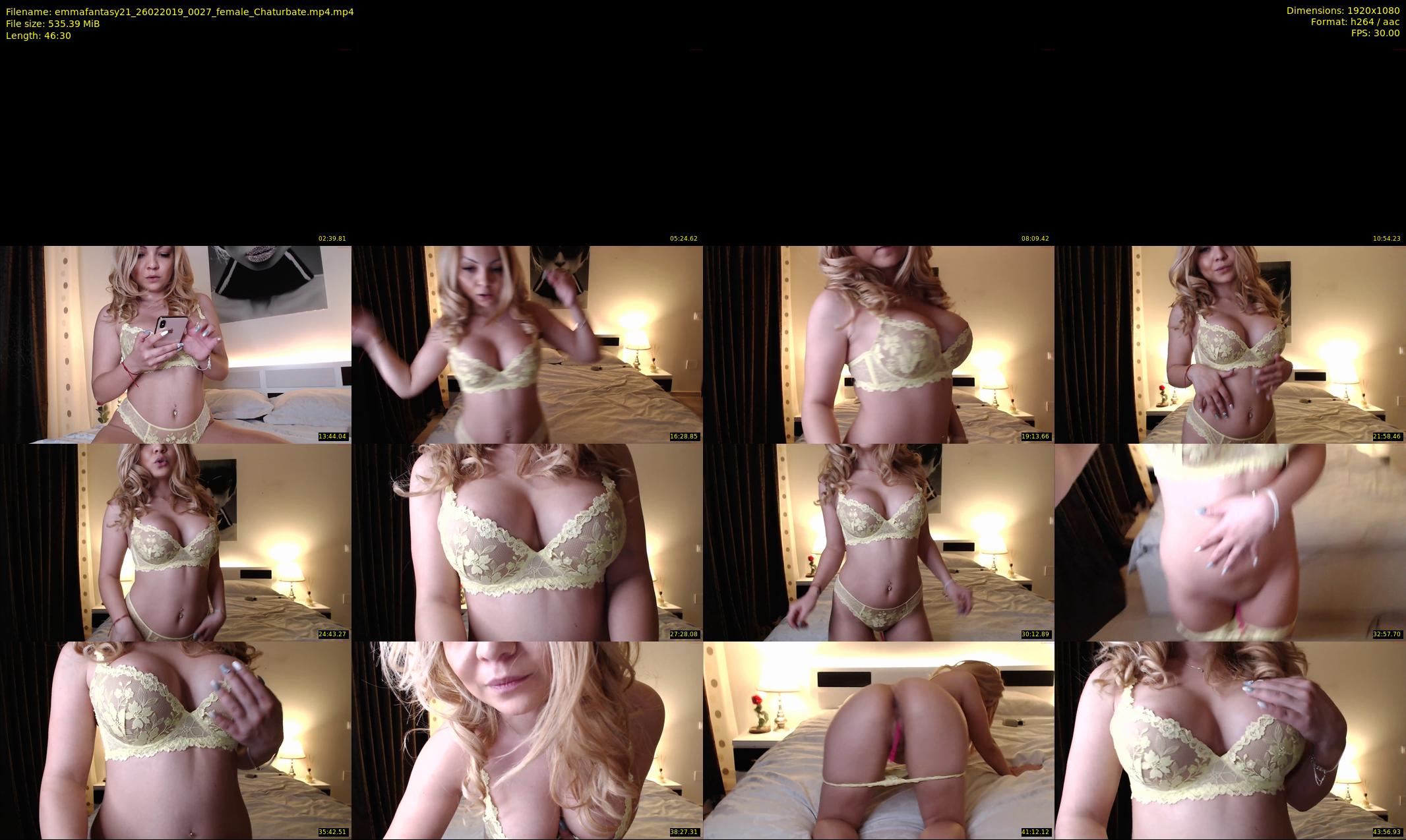 emmafantasy21 — 47 minute Chaturbate couple cam show recording, 1080p, Feb 26, 2019