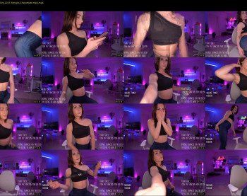 hannahjames710 — 15 minute Chaturbate female cam show recording, 4K, Feb 25, 2019