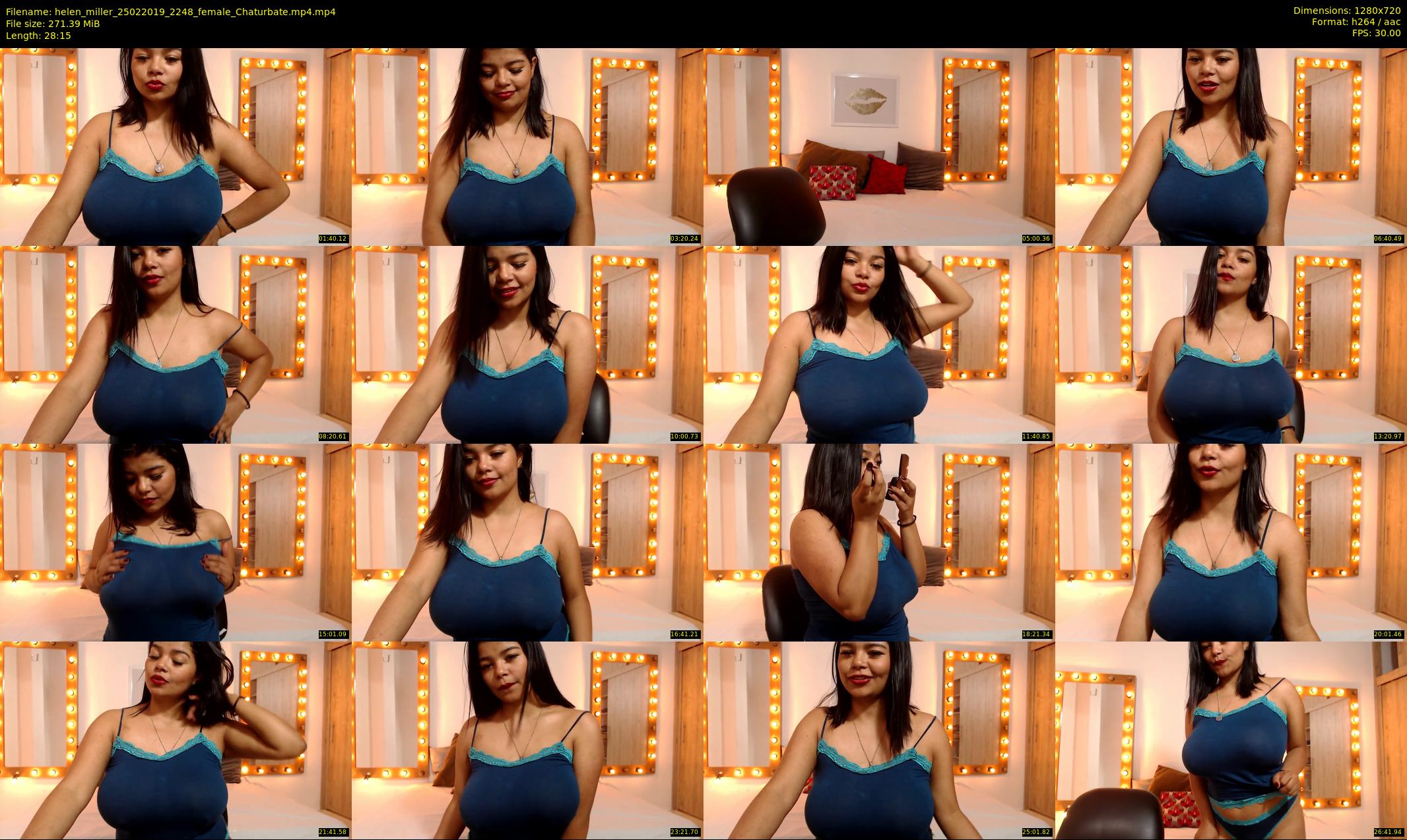 helen_miller — 29 minute Chaturbate female cam show recording, 720p, Feb 25, 2019