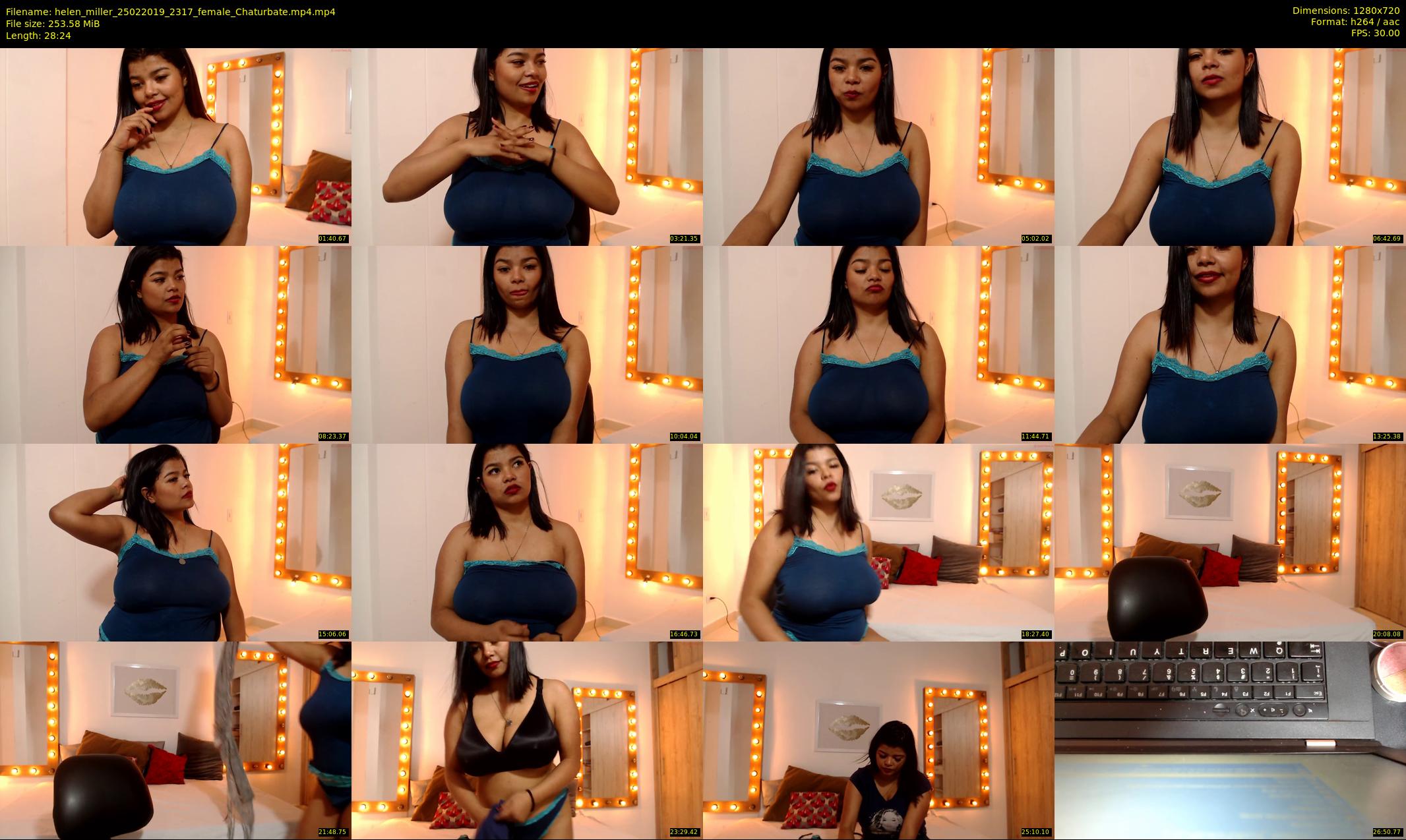 helen_miller — 29 minute Chaturbate female cam show recording, 720p, Feb 25, 2019