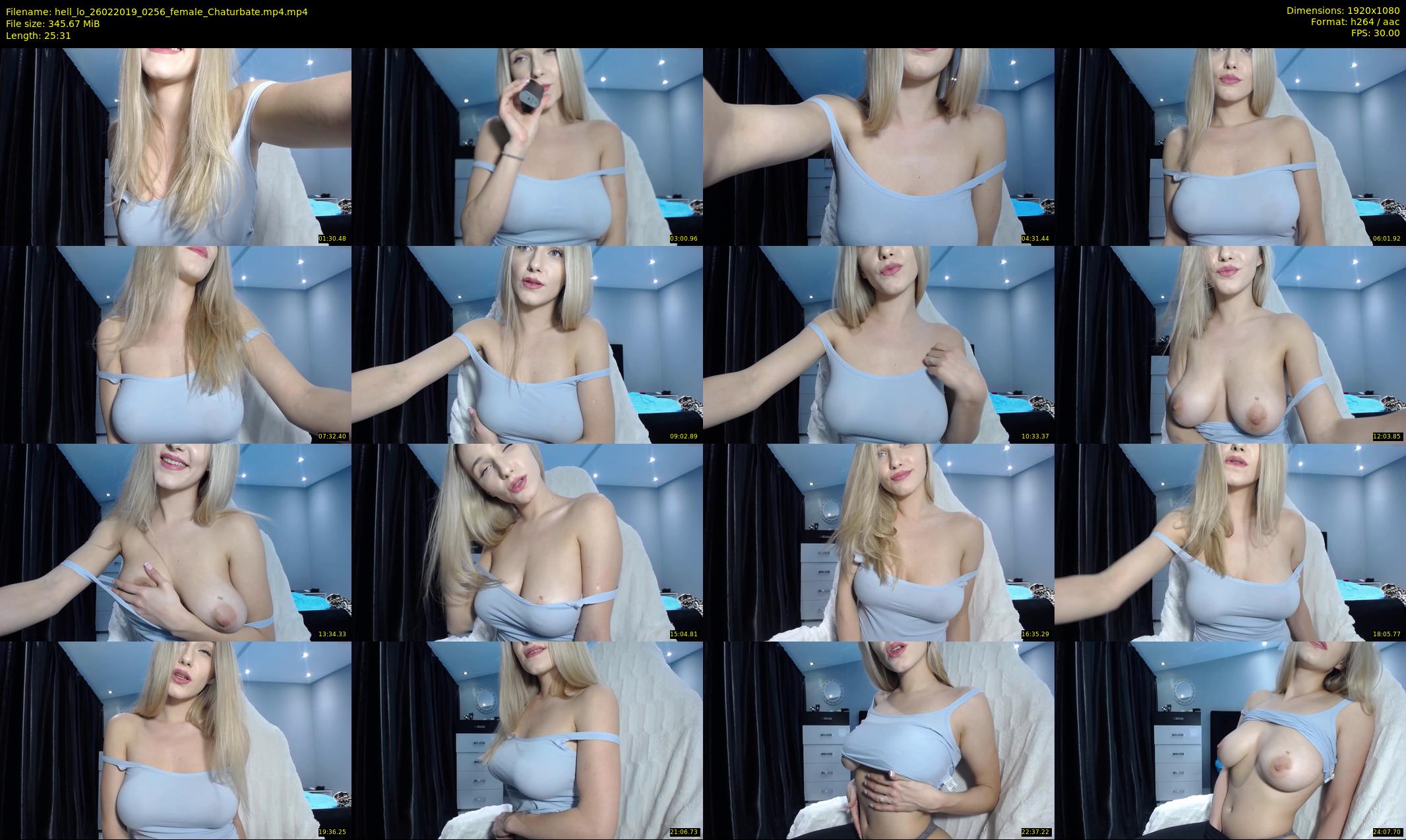hell_lo — 26 minute Chaturbate female cam show recording, 1080p, Feb 26, 2019