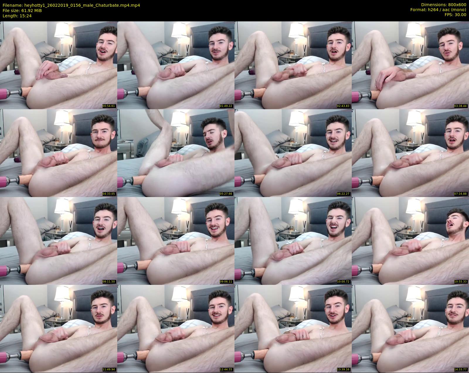 heyhotty1 — 16 minute Chaturbate male cam show recording, 480p, Feb 26, 2019