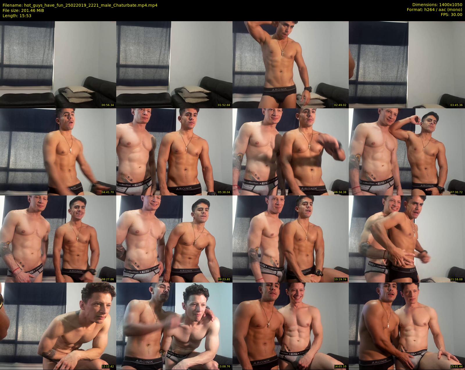 hot_guys_have_fun — 16 minute Chaturbate male cam show recording, 720p, Feb 25, 2019