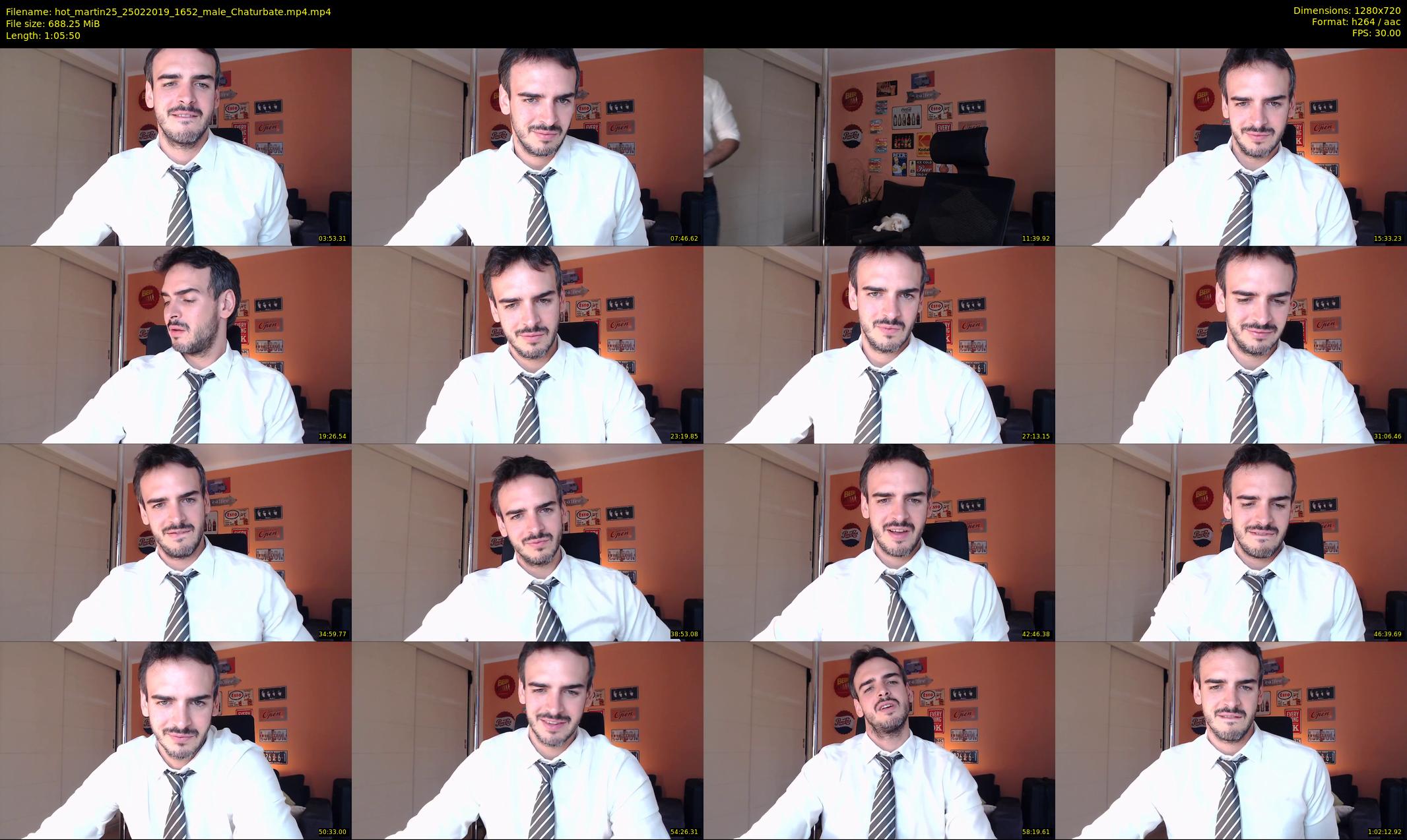 hot_martin25 — 66 minute Chaturbate male cam show recording, 720p, Feb 25, 2019