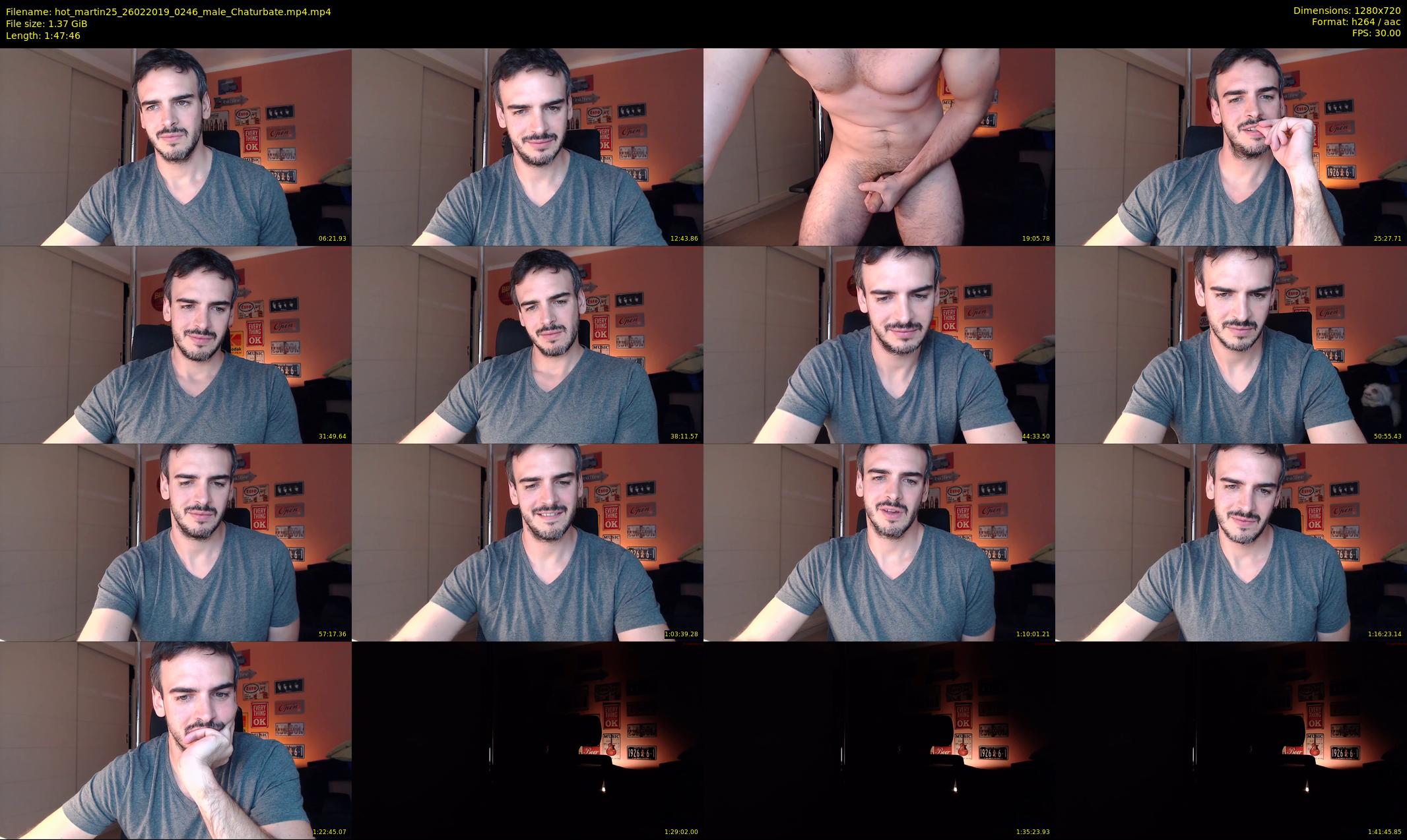 hot_martin25 — 108 minute Chaturbate male cam show recording, 720p, Feb 26, 2019