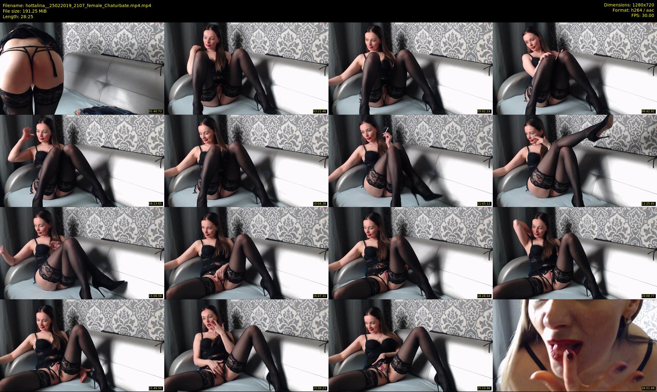 hottalina_ — 29 minute Chaturbate female cam show recording, 720p, Feb 25, 2019