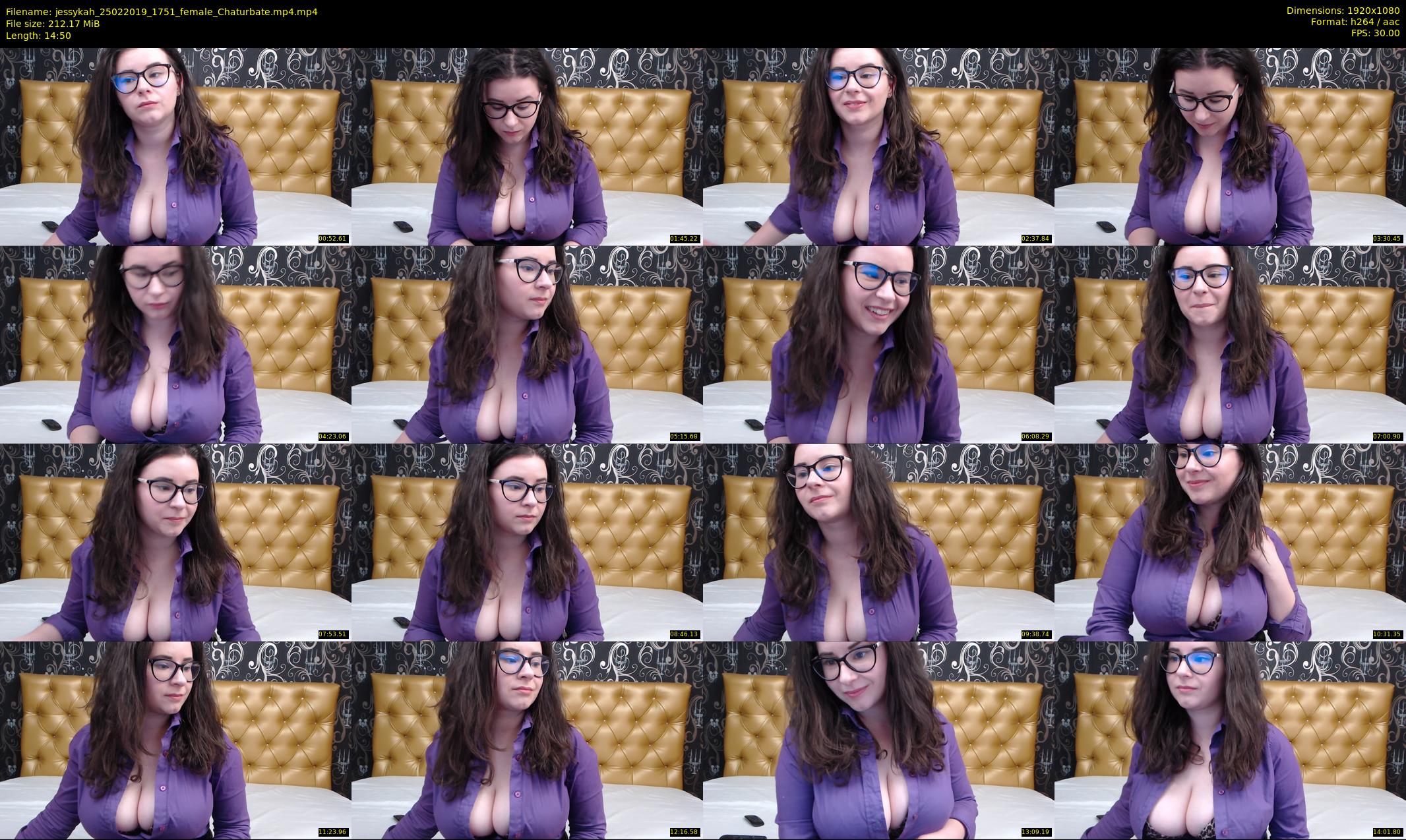 jessykah — 15 minute Chaturbate female cam show recording, 1080p, Feb 25, 2019