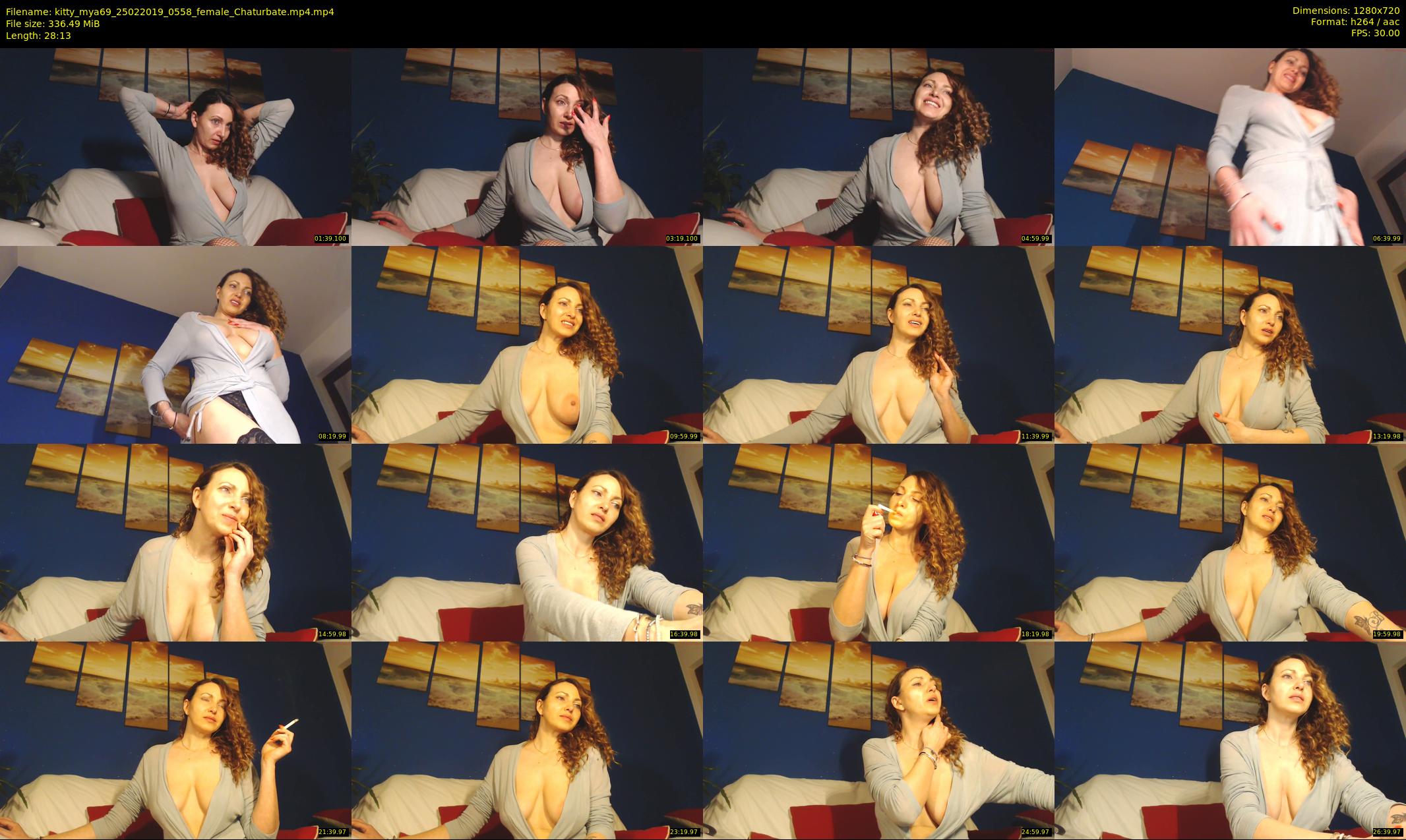 kitty_mya69 — 29 minute Chaturbate female cam show recording, 720p, Feb 25, 2019