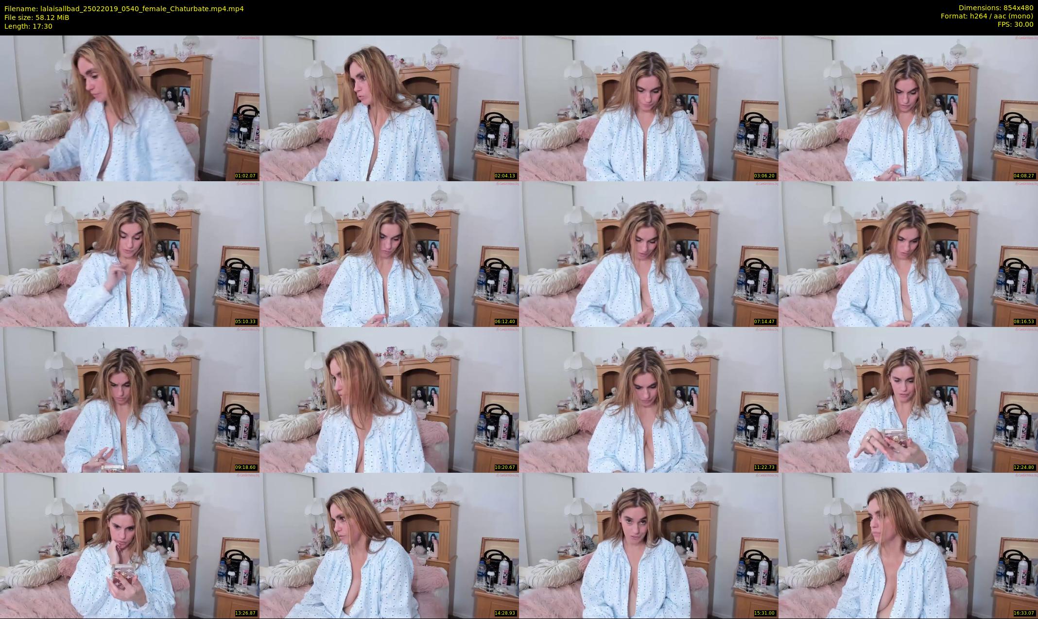 lalaisallbad — 18 minute Chaturbate female cam show recording, 480p, Feb 25, 2019