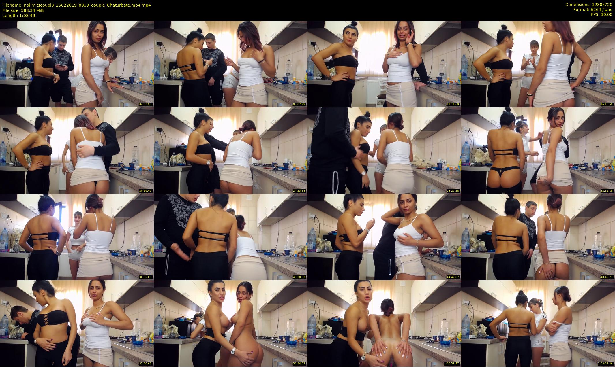 nolimitscoupl3 — 69 minute Chaturbate couple cam show recording, 720p, Feb 25, 2019