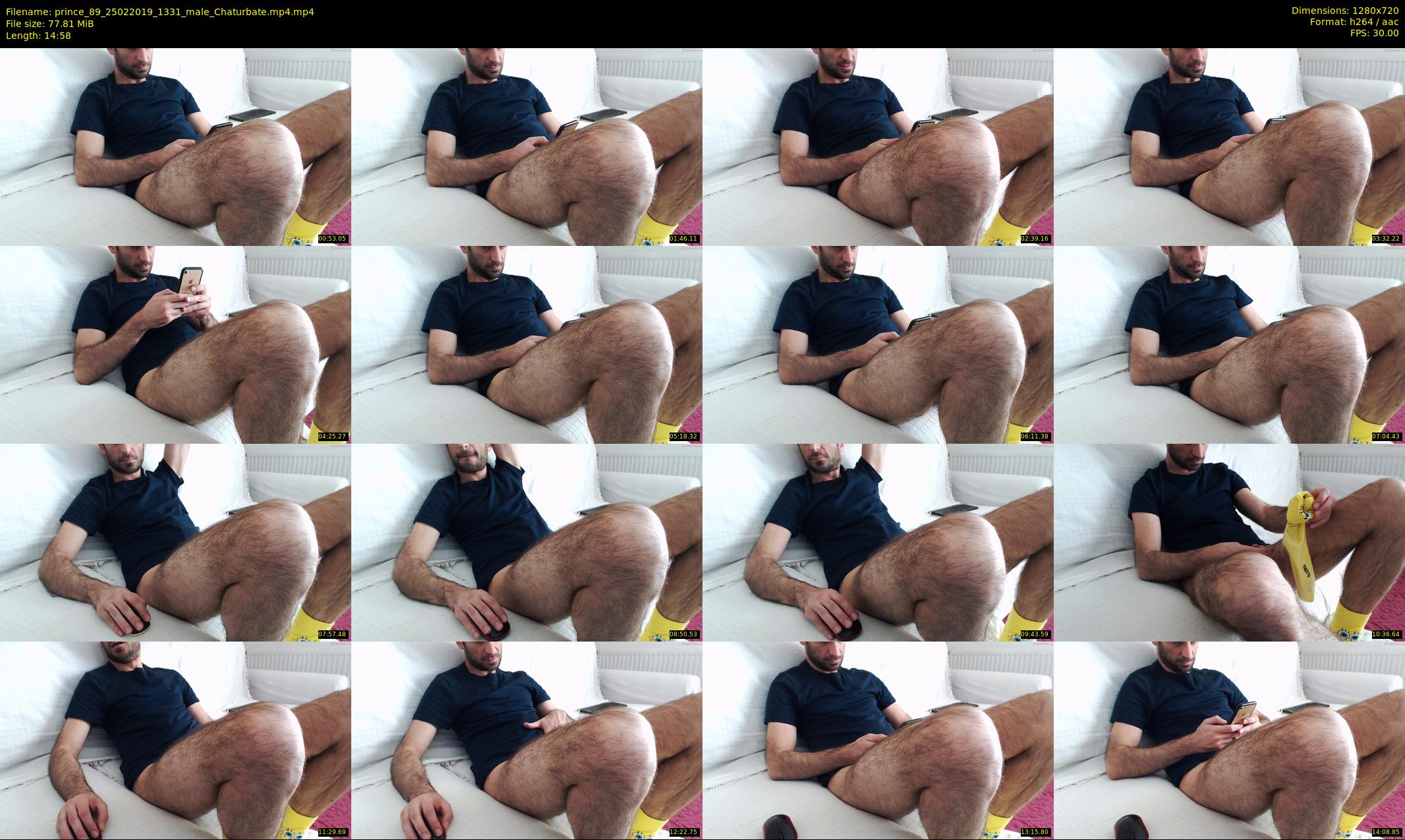 prince_89 — 15 minute Chaturbate male cam show recording, 720p, Feb 25, 2019